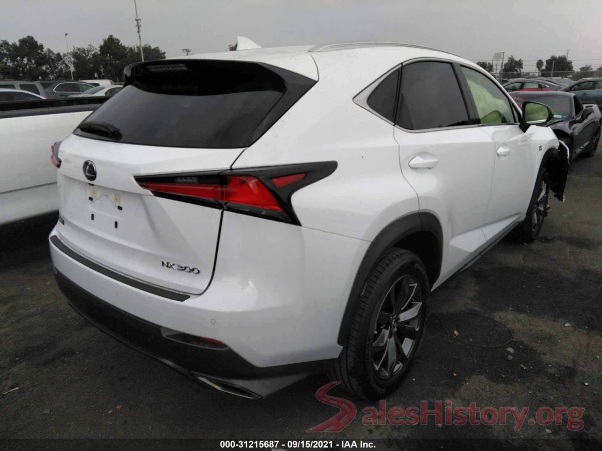 JTJSARBZ1M5033052 2021 LEXUS NX