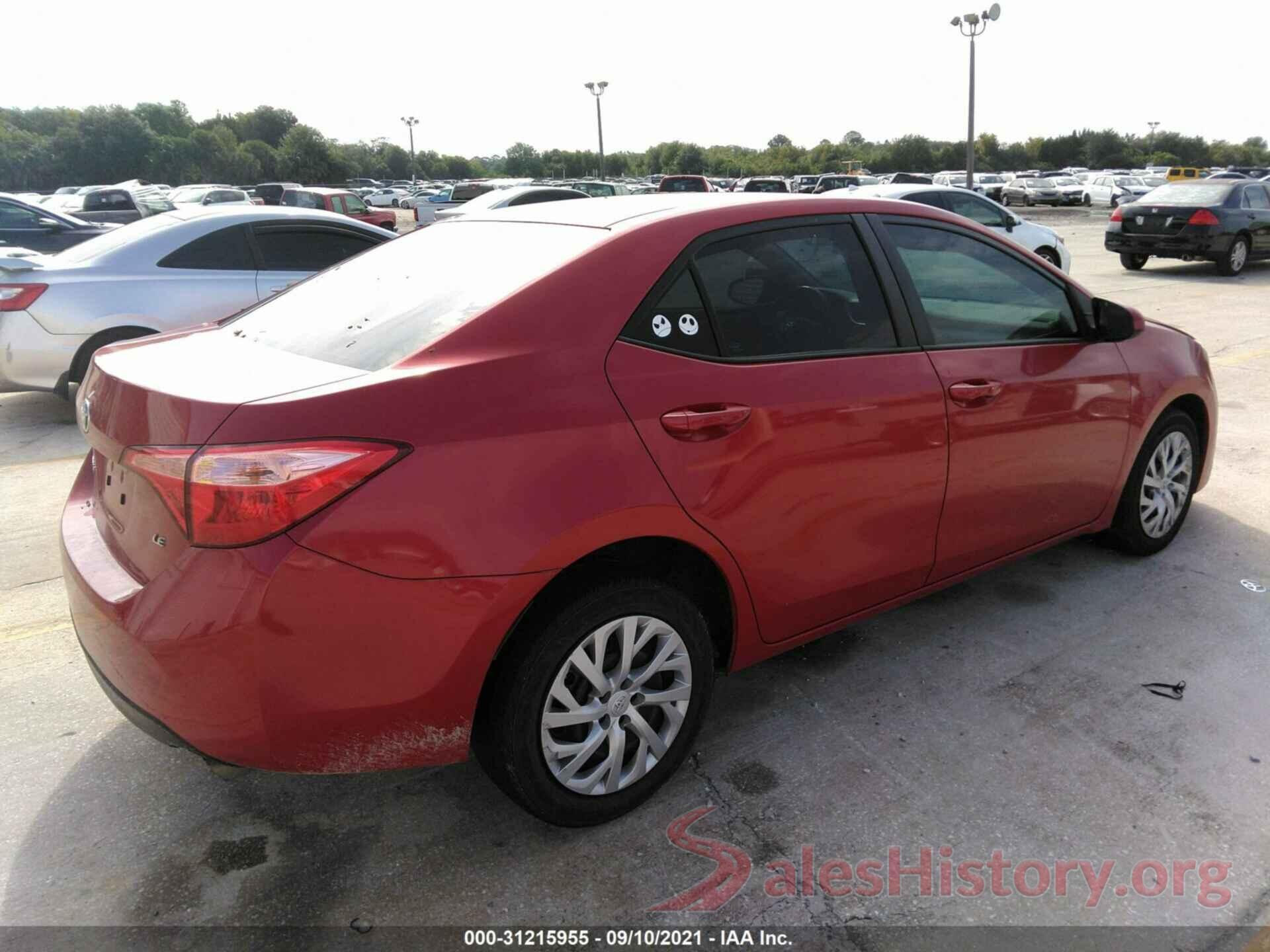 5YFBURHEXKP943040 2019 TOYOTA COROLLA