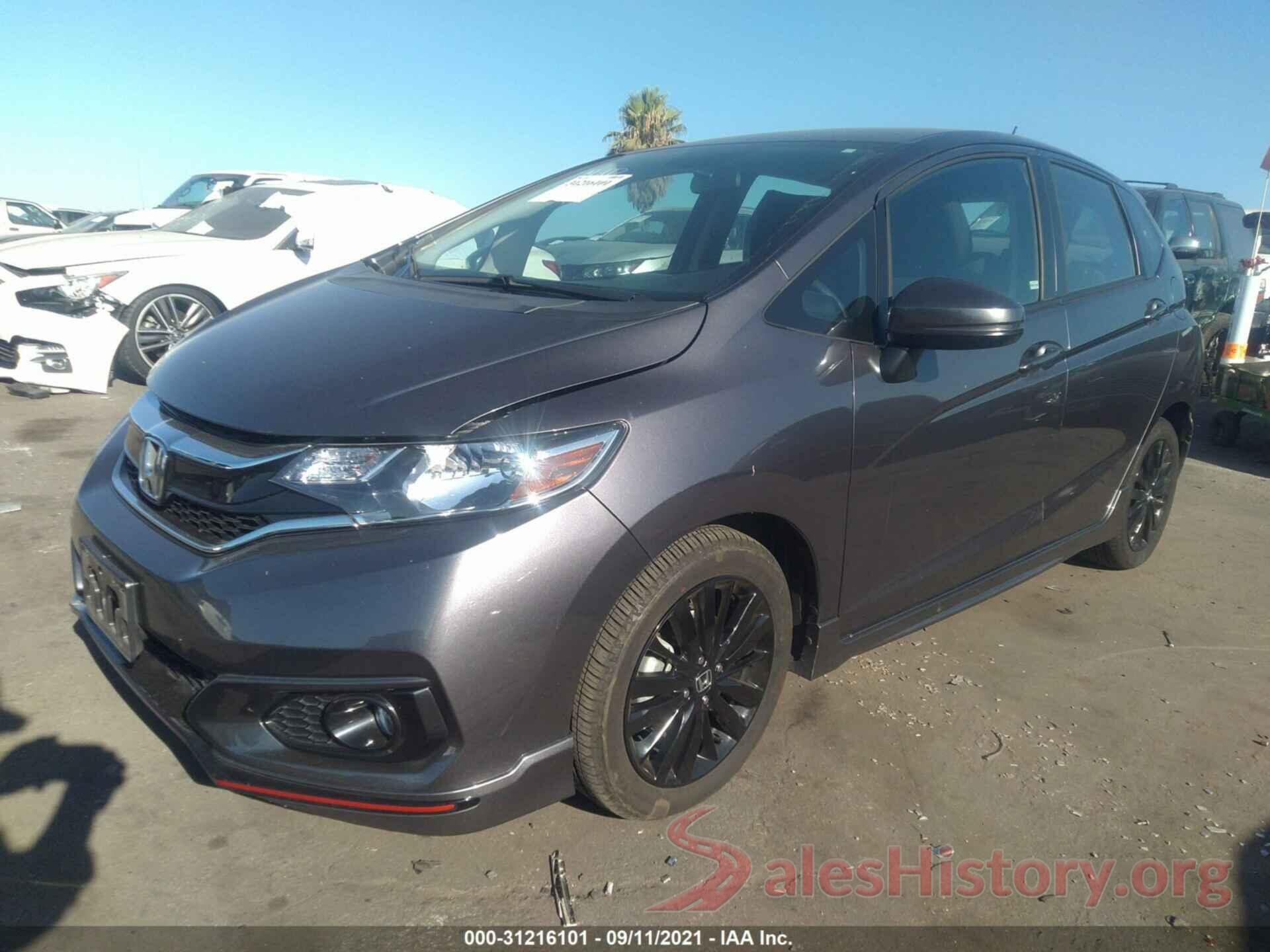 3HGGK5H64KM711121 2019 HONDA FIT