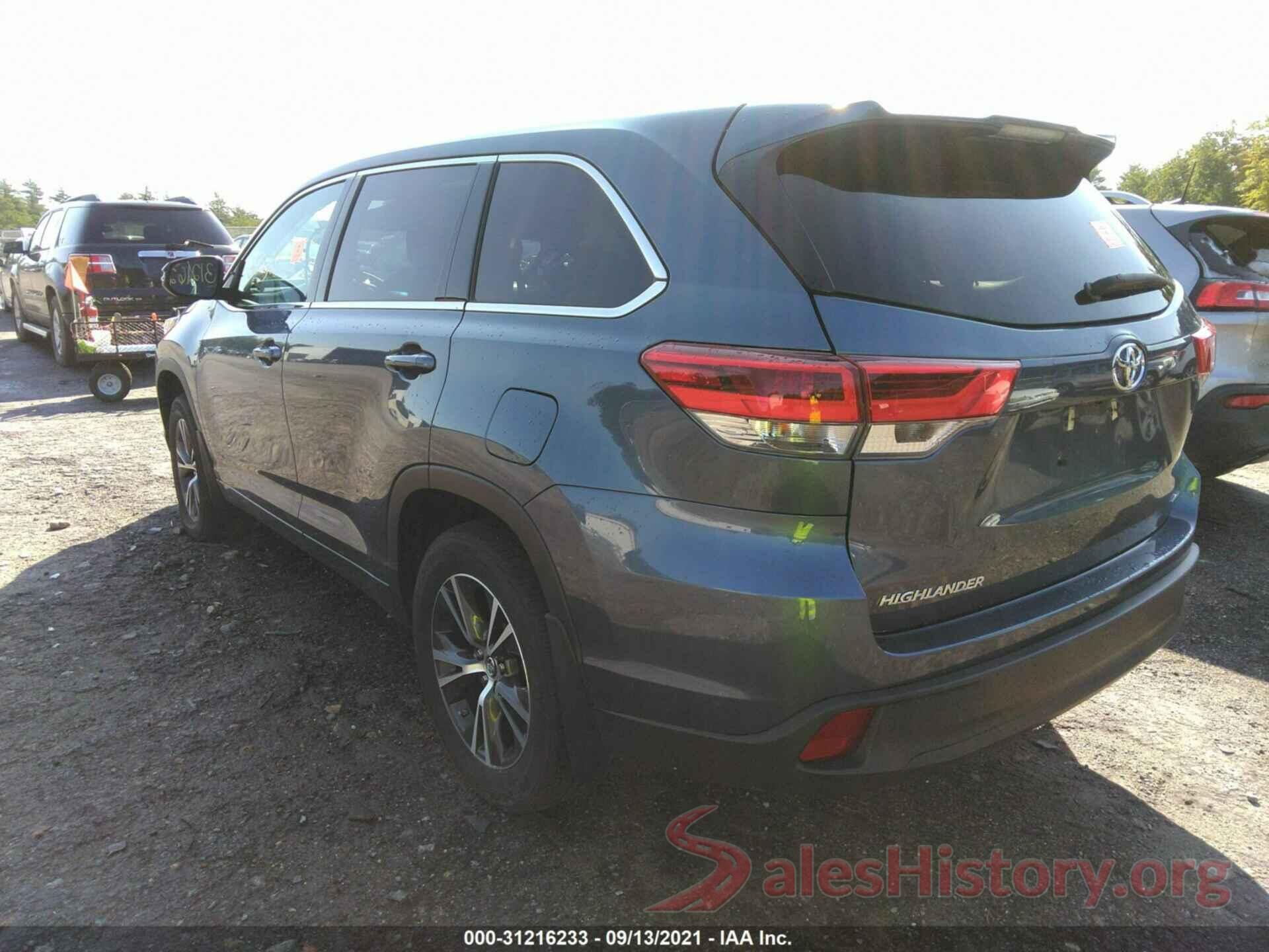 5TDBZRFH9JS890108 2018 TOYOTA HIGHLANDER