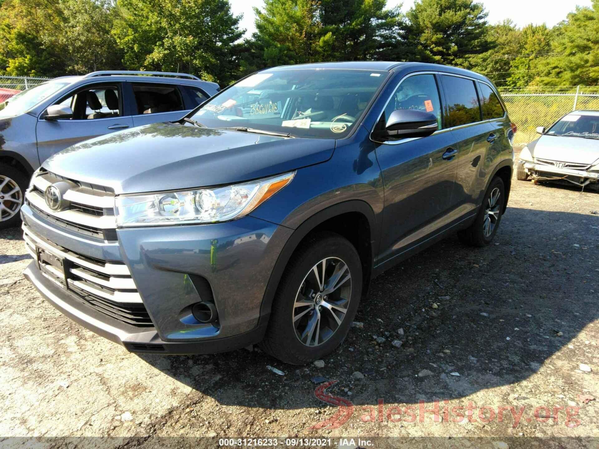 5TDBZRFH9JS890108 2018 TOYOTA HIGHLANDER