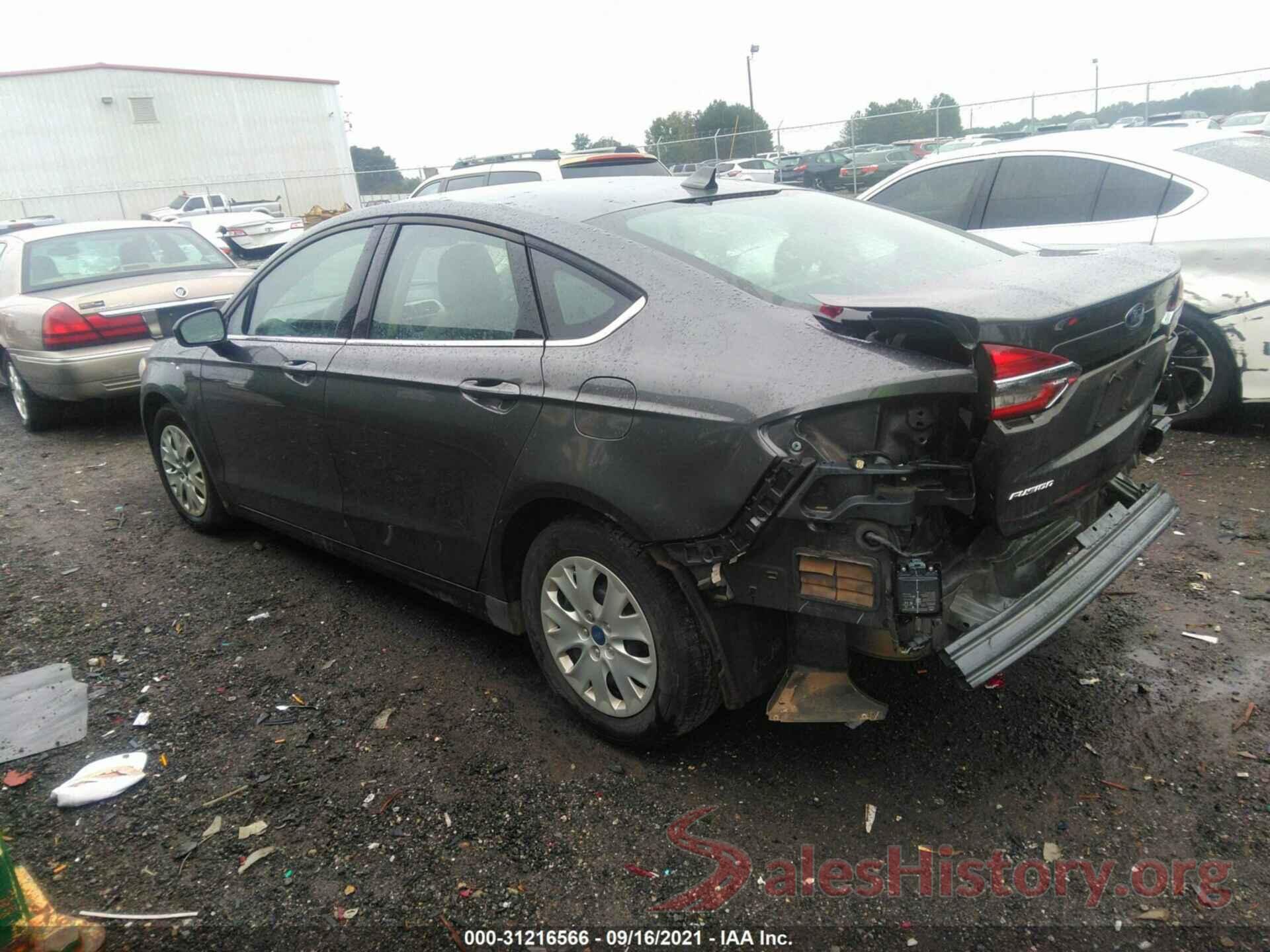 3FA6P0G77LR229262 2020 FORD FUSION