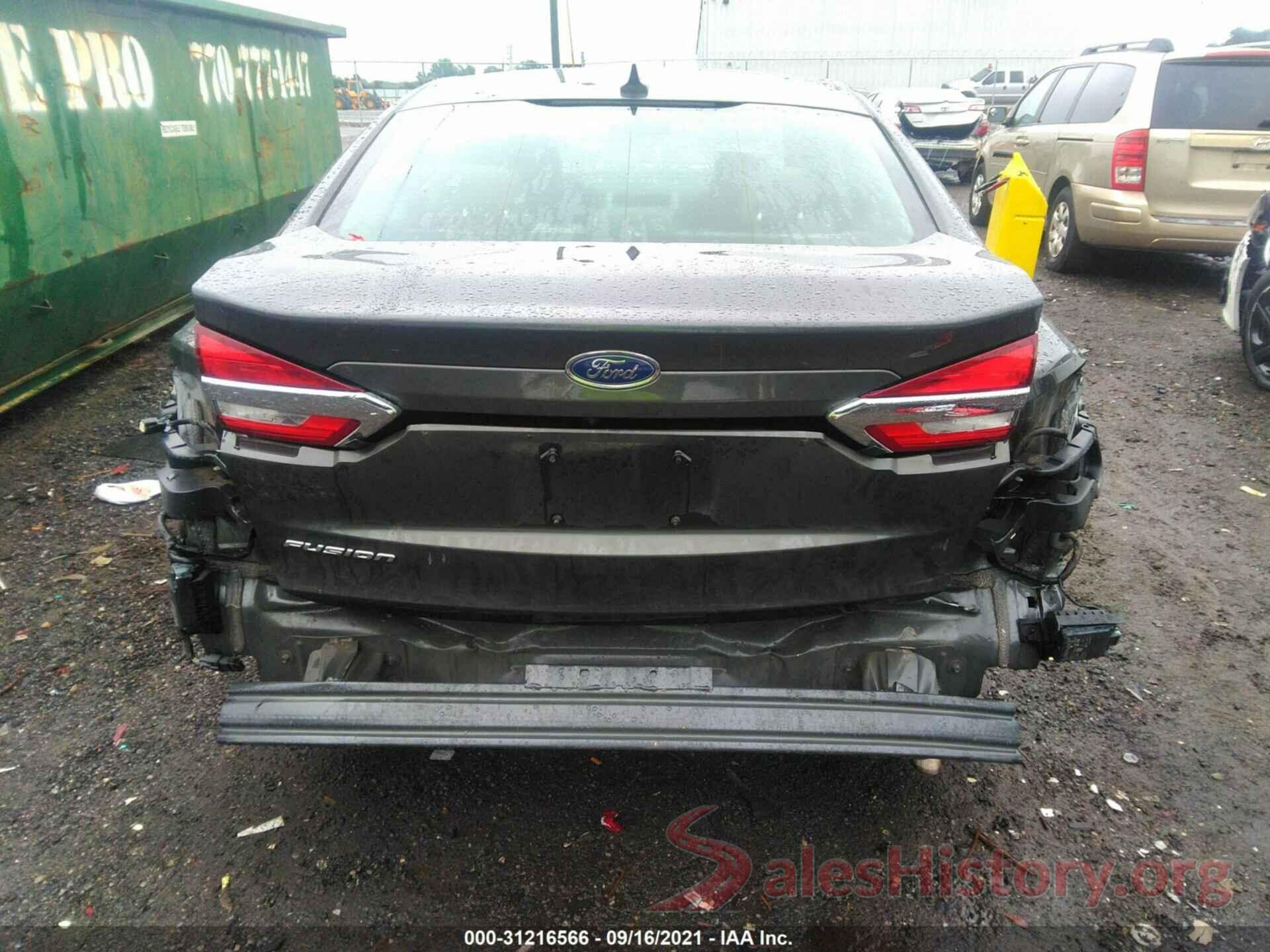 3FA6P0G77LR229262 2020 FORD FUSION