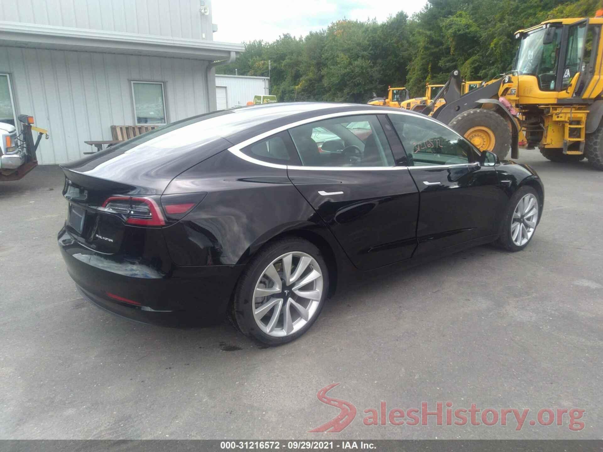 5YJ3E1EB9KF388722 2019 TESLA MODEL 3