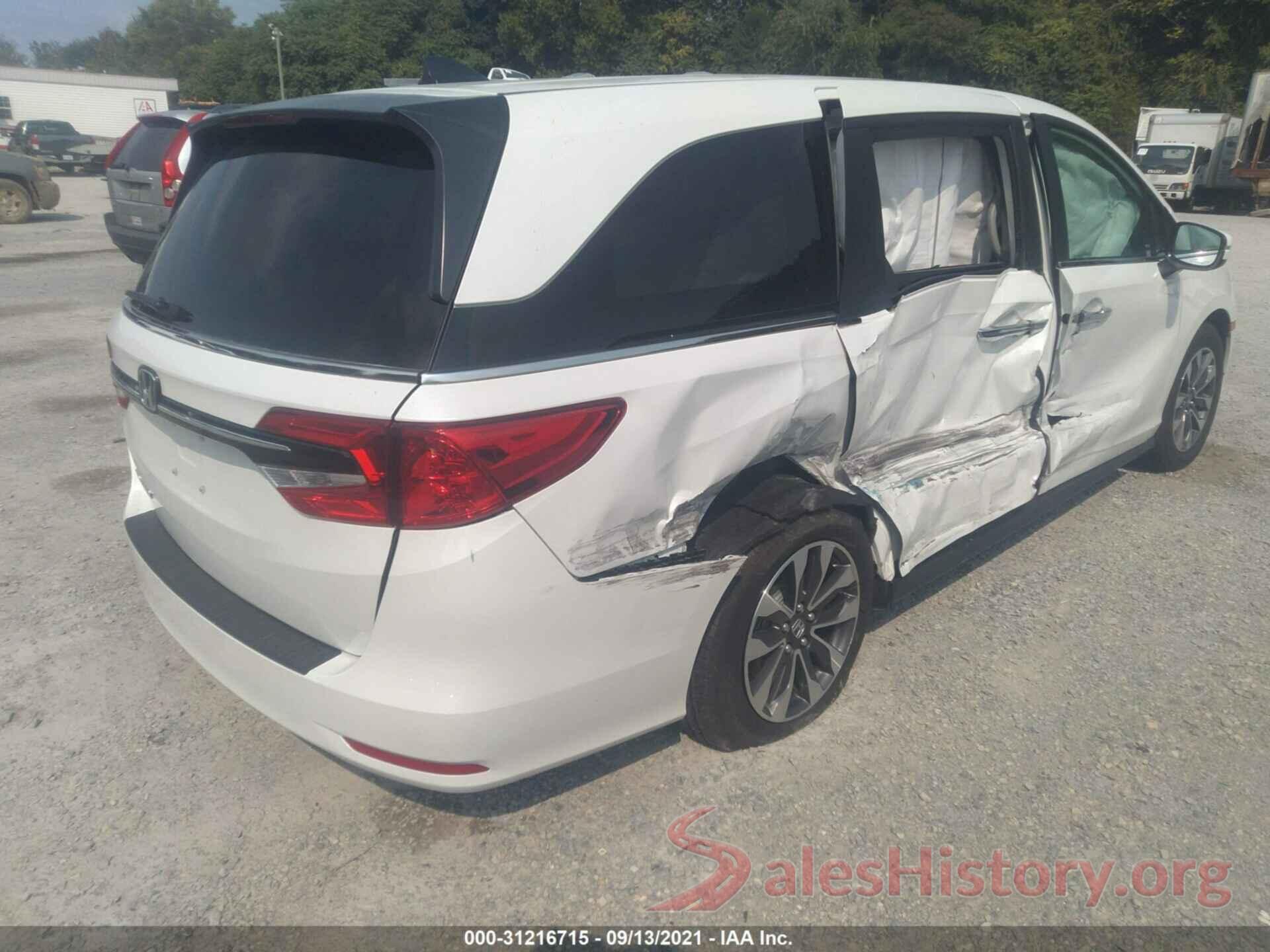 5FNRL6H78NB014112 2022 HONDA ODYSSEY