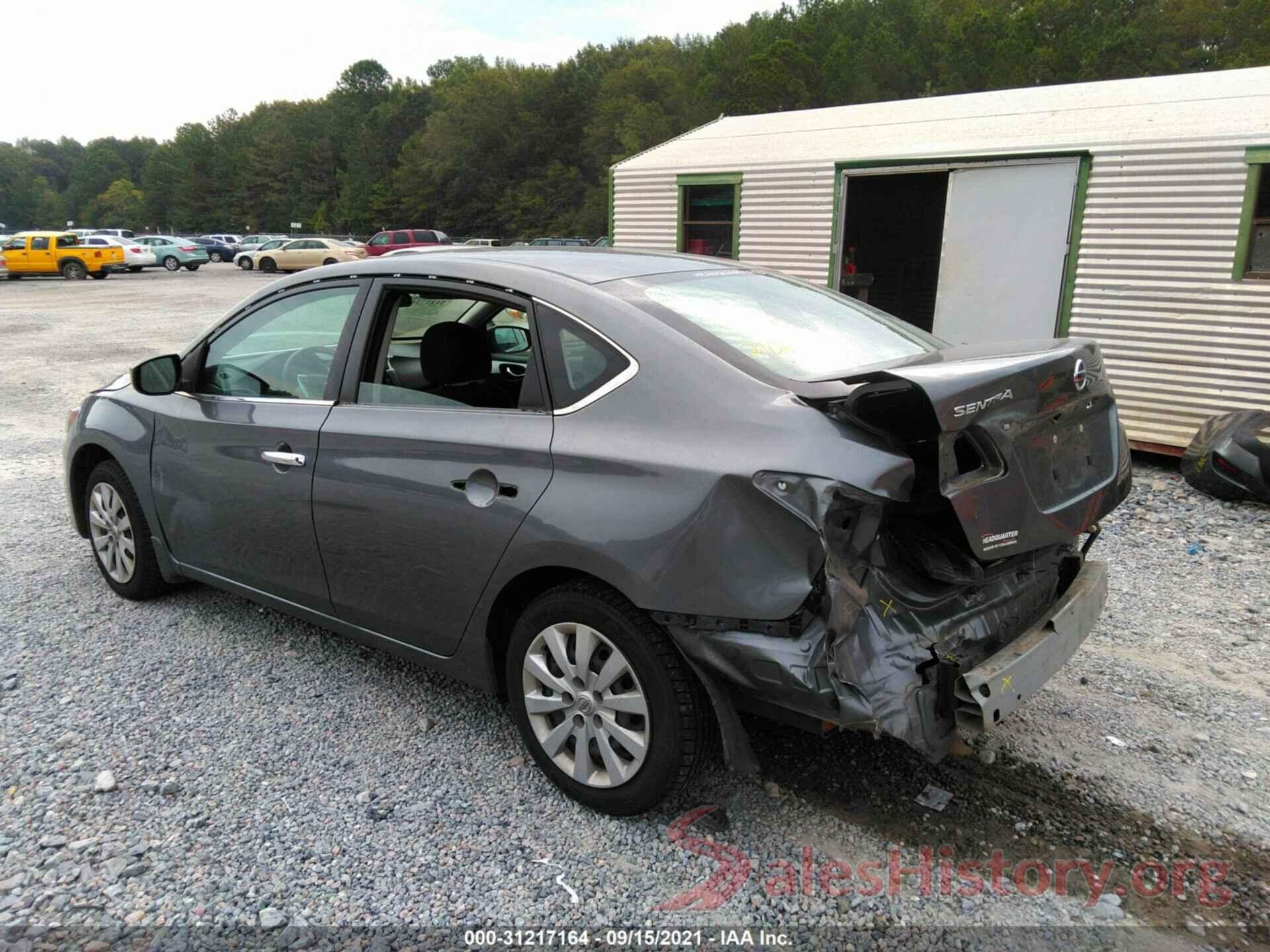 3N1AB7AP9HY410092 2017 NISSAN SENTRA