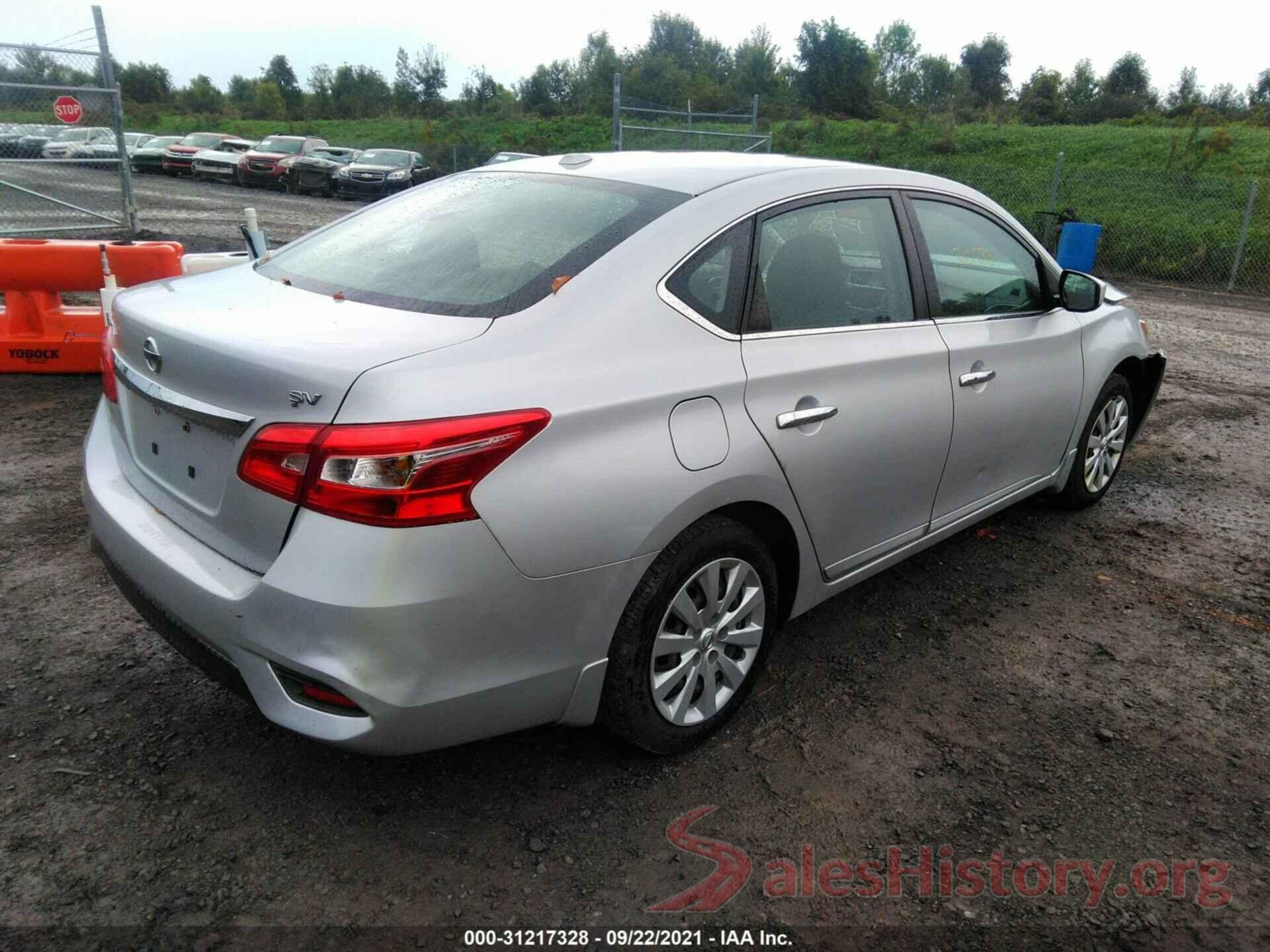 3N1AB7AP1GL684298 2016 NISSAN SENTRA