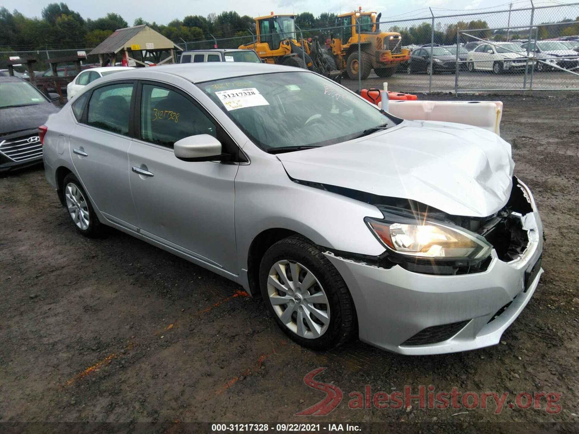 3N1AB7AP1GL684298 2016 NISSAN SENTRA