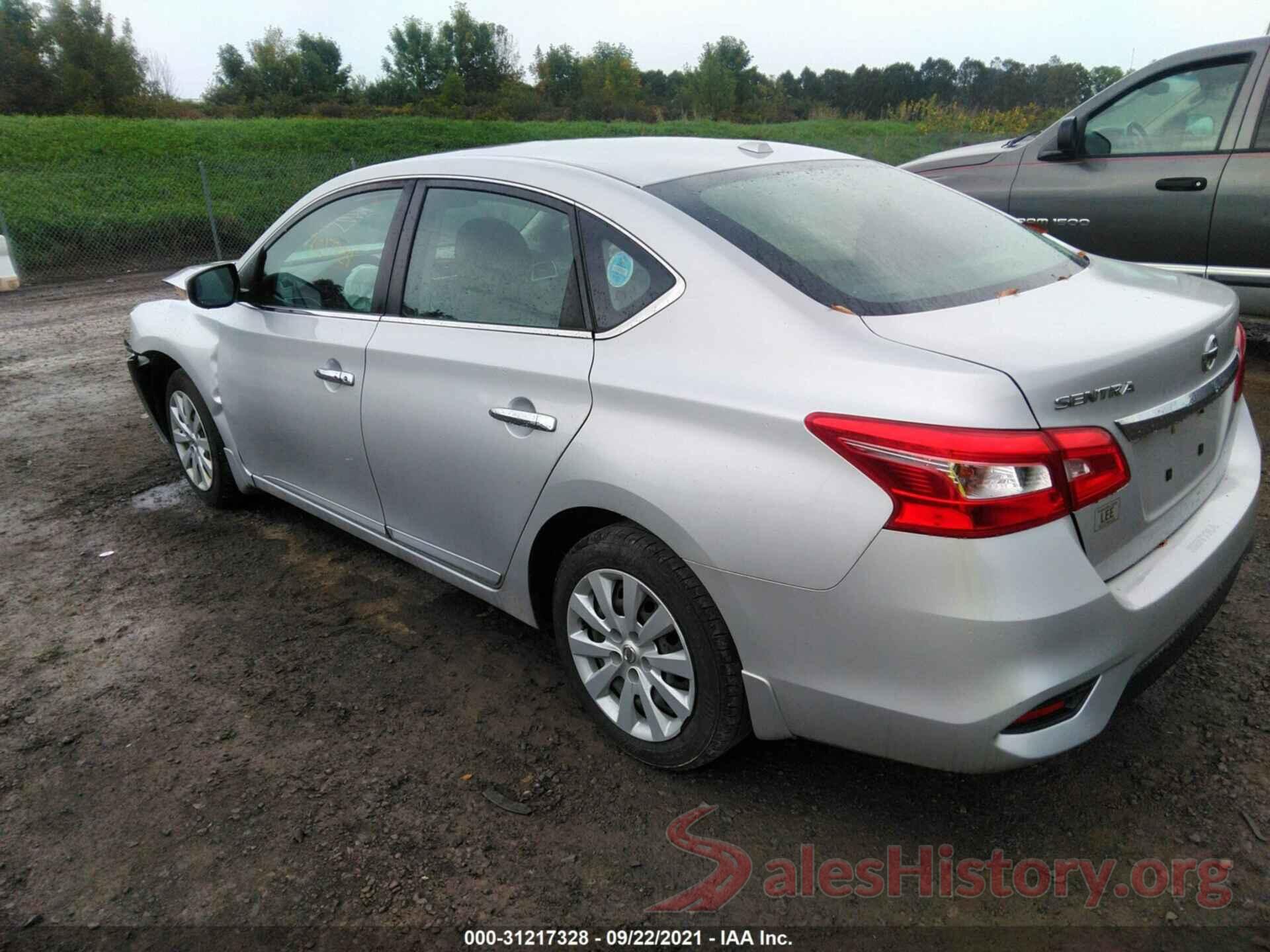 3N1AB7AP1GL684298 2016 NISSAN SENTRA