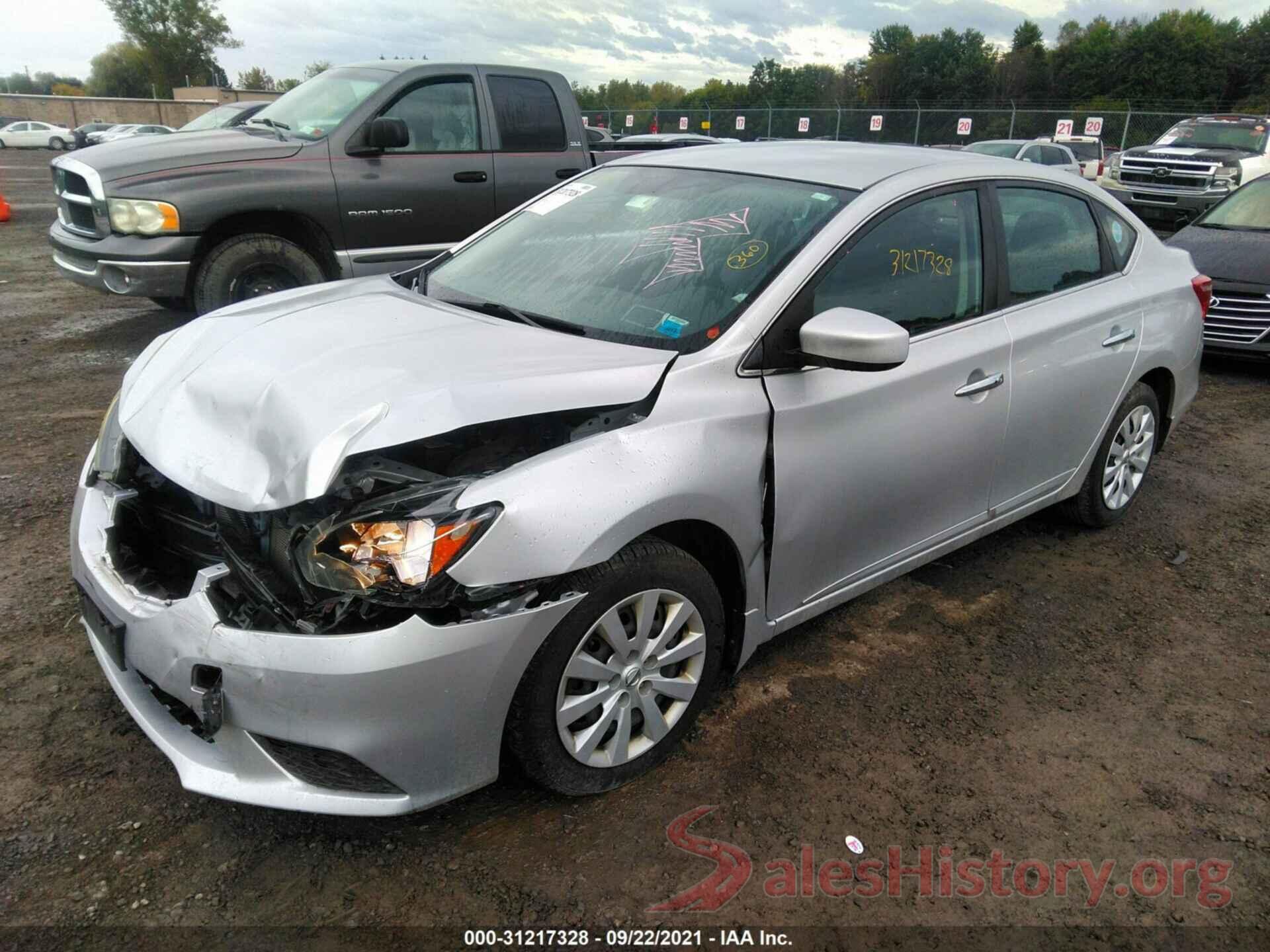 3N1AB7AP1GL684298 2016 NISSAN SENTRA