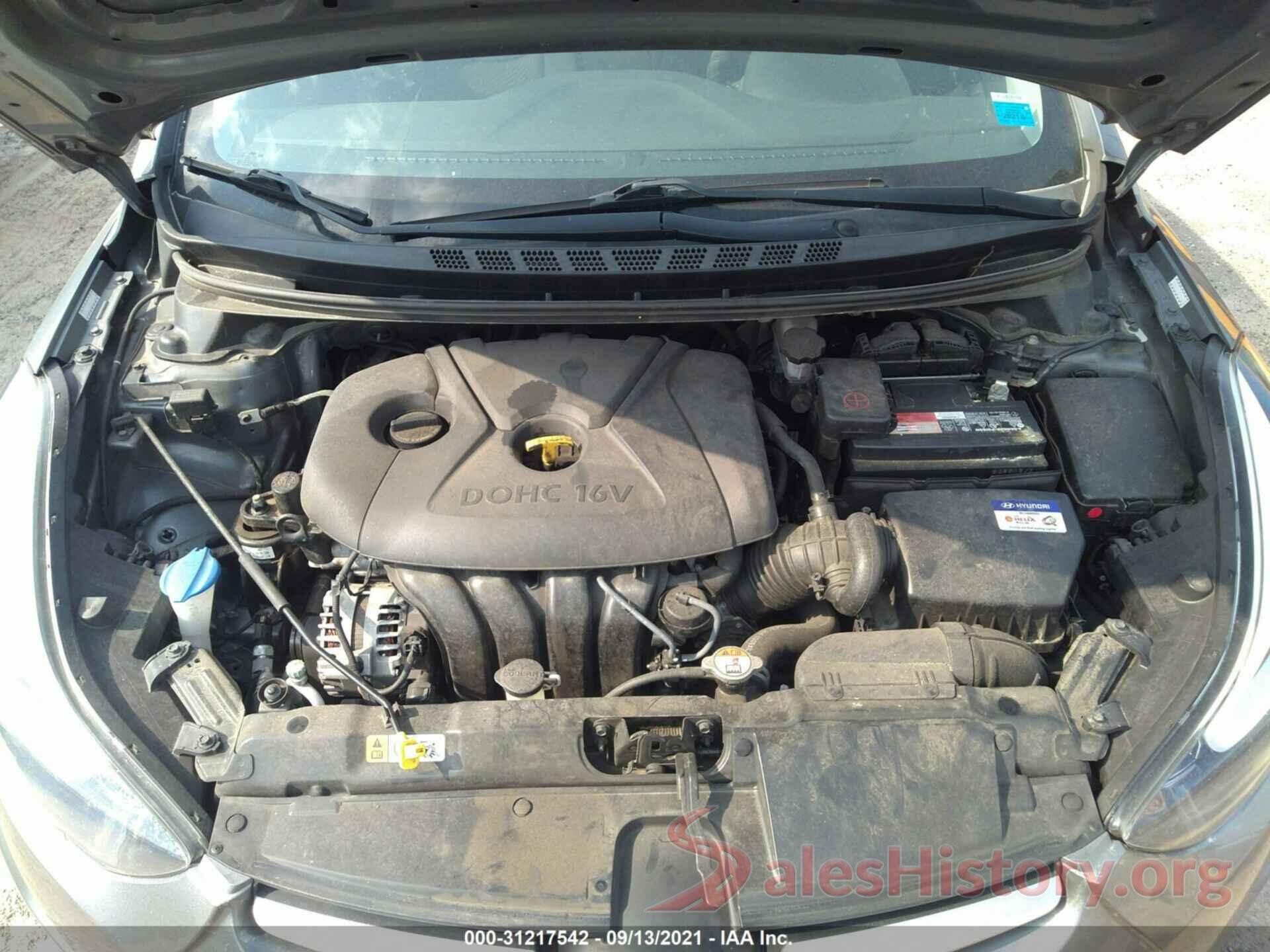 KMHDH4AEXGU634961 2016 HYUNDAI ELANTRA