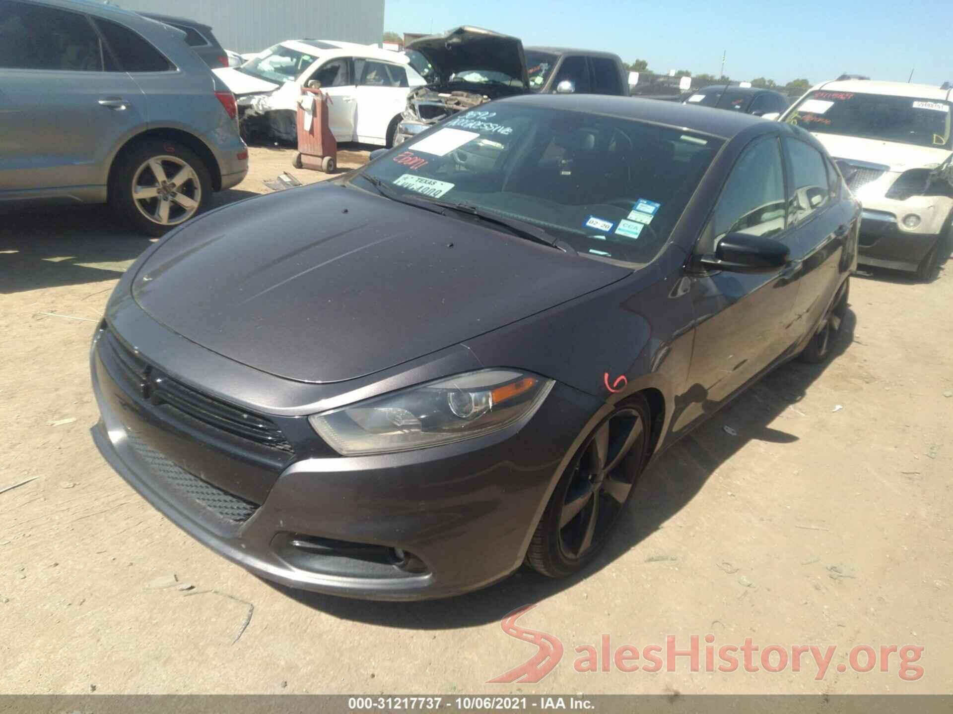 1C3CDFBBXGD592694 2016 DODGE DART