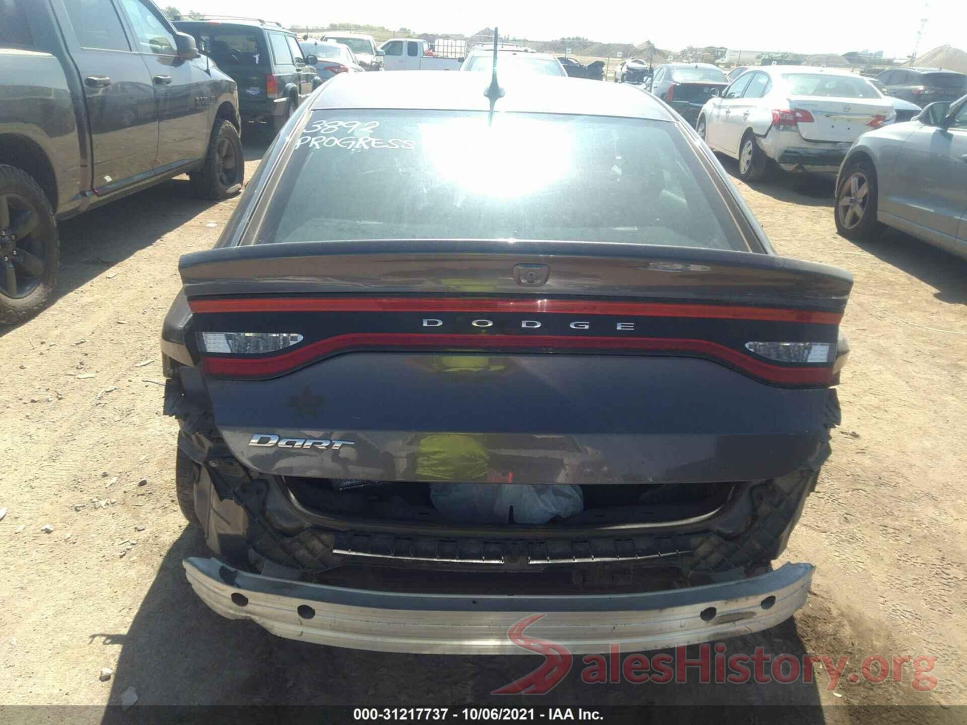 1C3CDFBBXGD592694 2016 DODGE DART