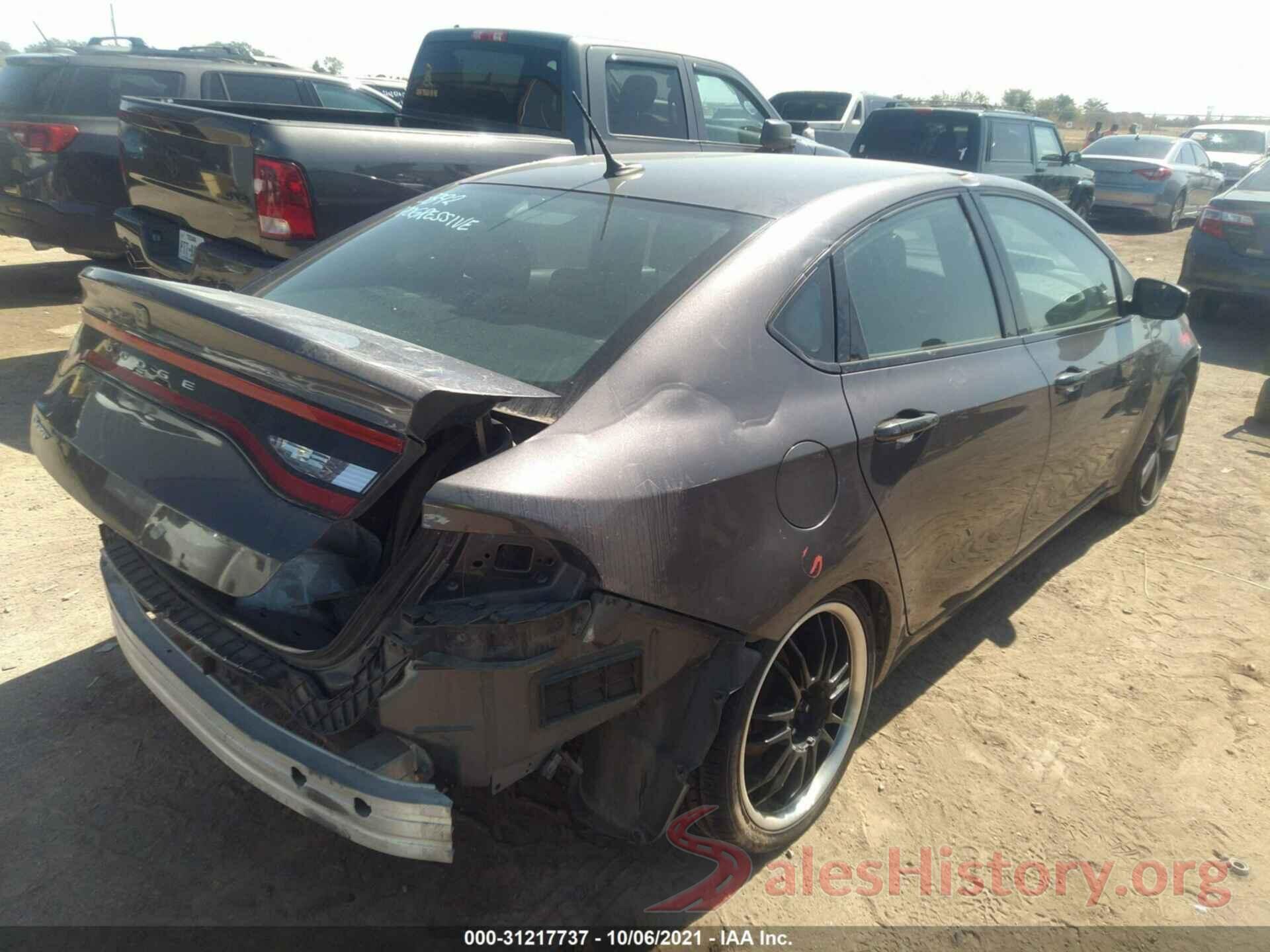 1C3CDFBBXGD592694 2016 DODGE DART