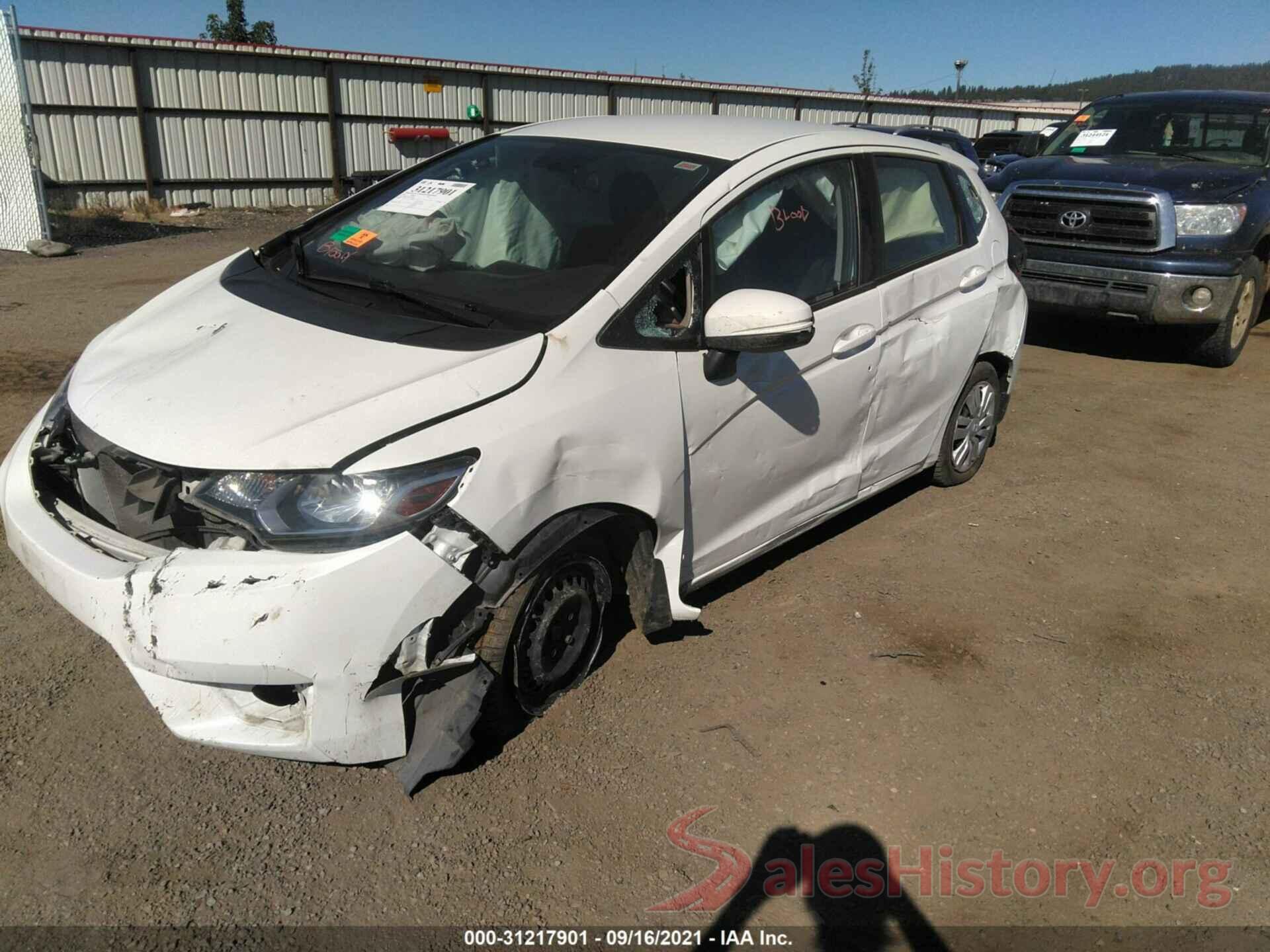 JHMGK5H5XGS015298 2016 HONDA FIT