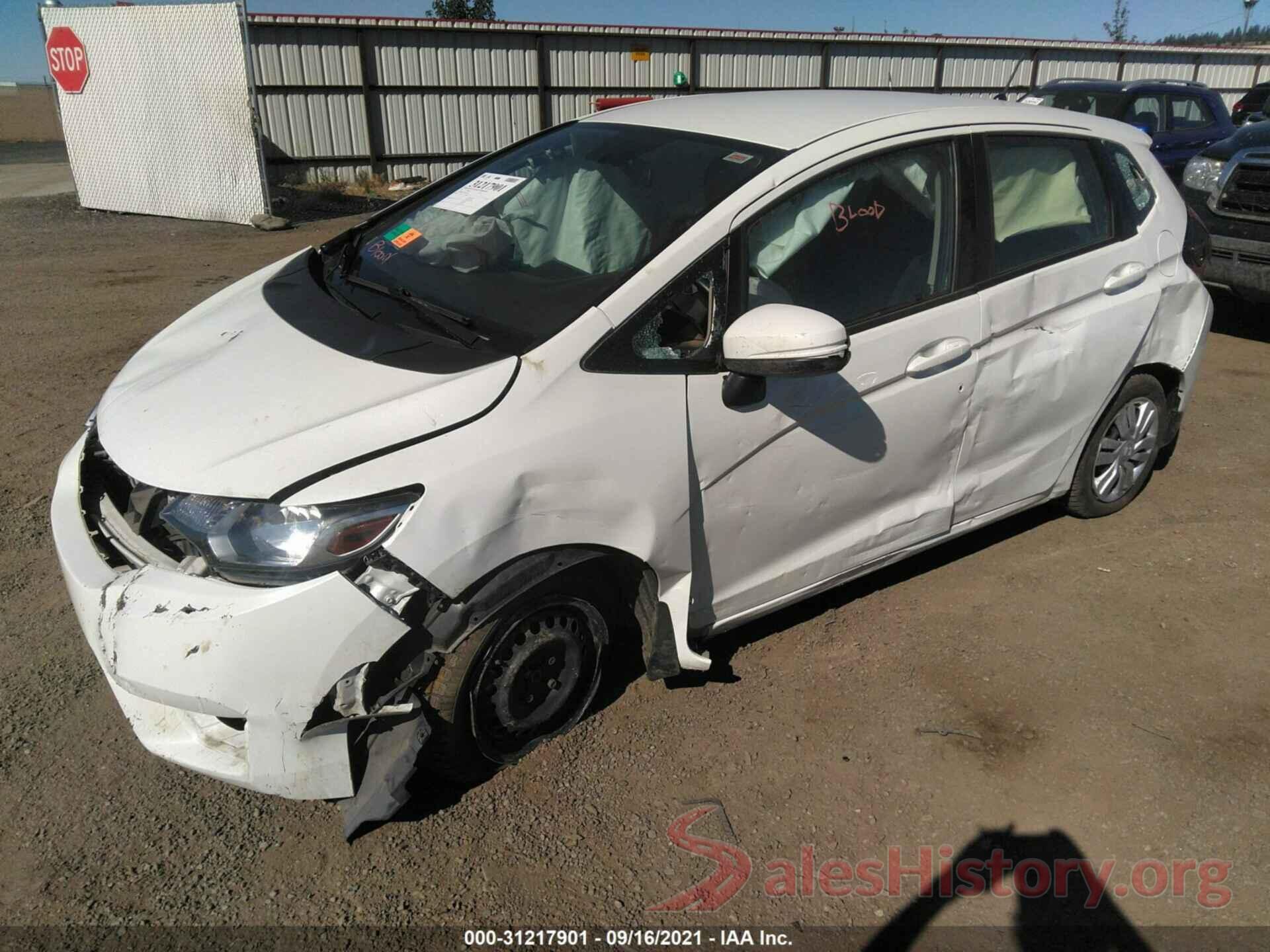 JHMGK5H5XGS015298 2016 HONDA FIT