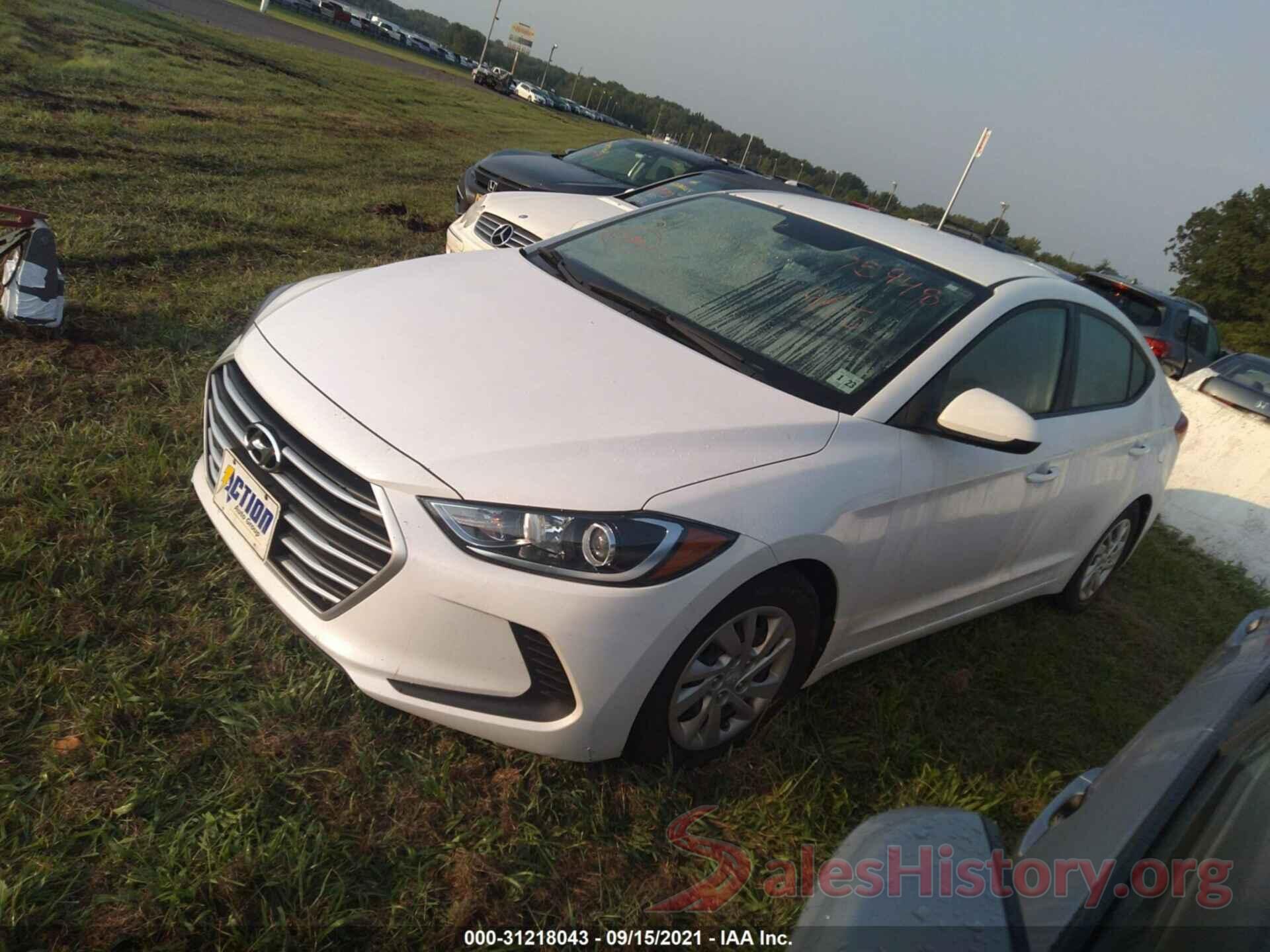 5NPD74LF6JH240422 2018 HYUNDAI ELANTRA