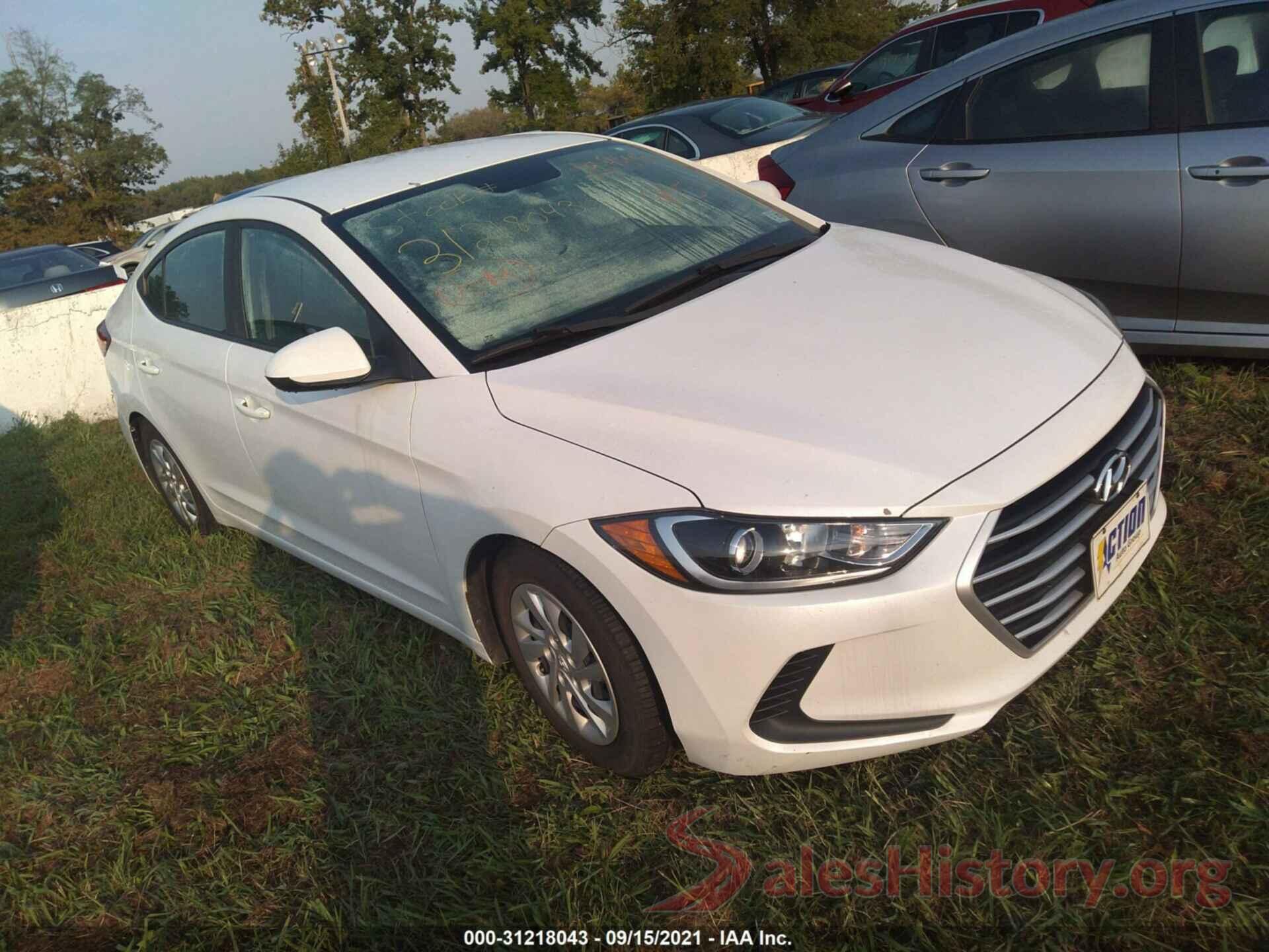 5NPD74LF6JH240422 2018 HYUNDAI ELANTRA