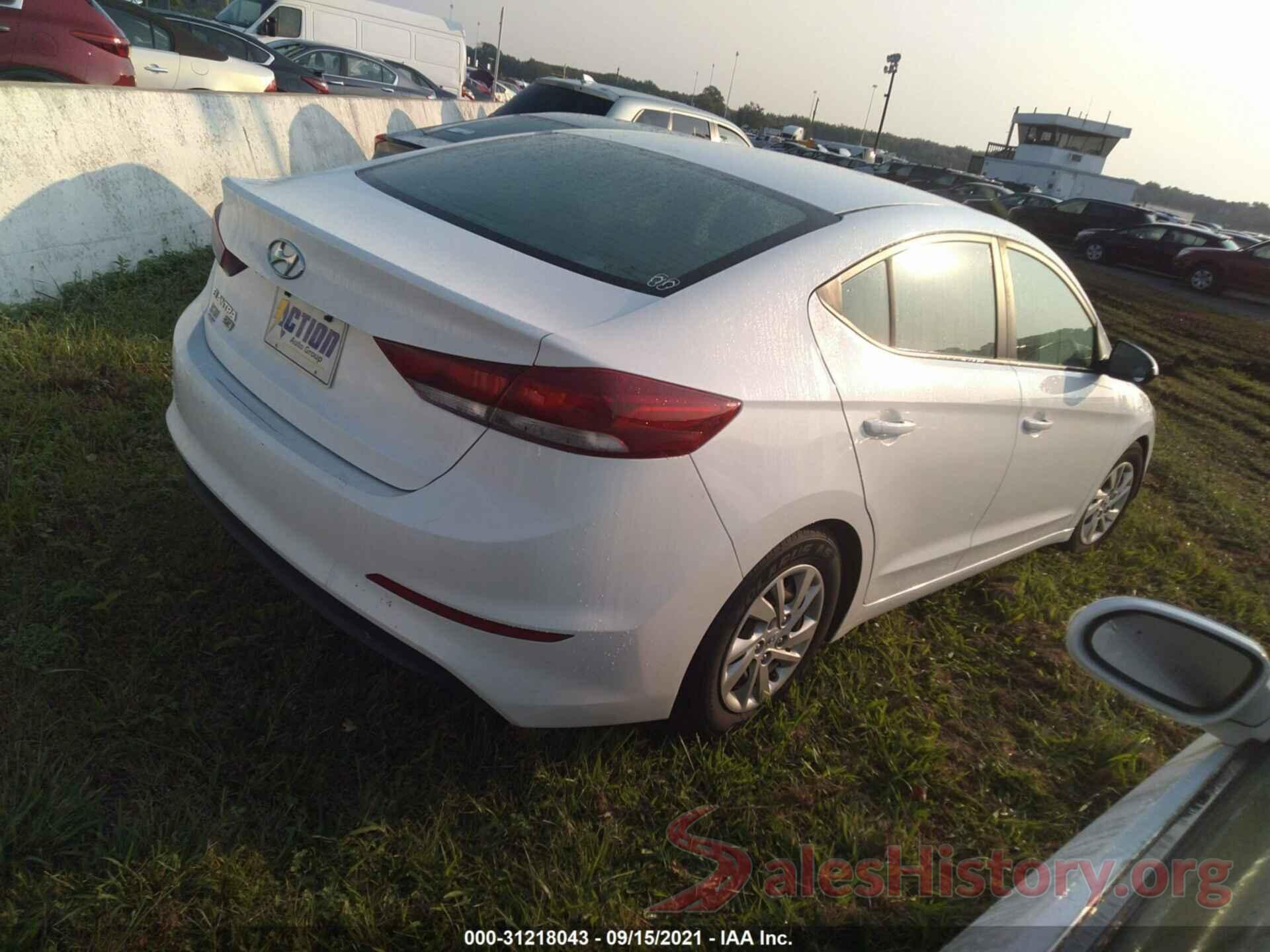 5NPD74LF6JH240422 2018 HYUNDAI ELANTRA