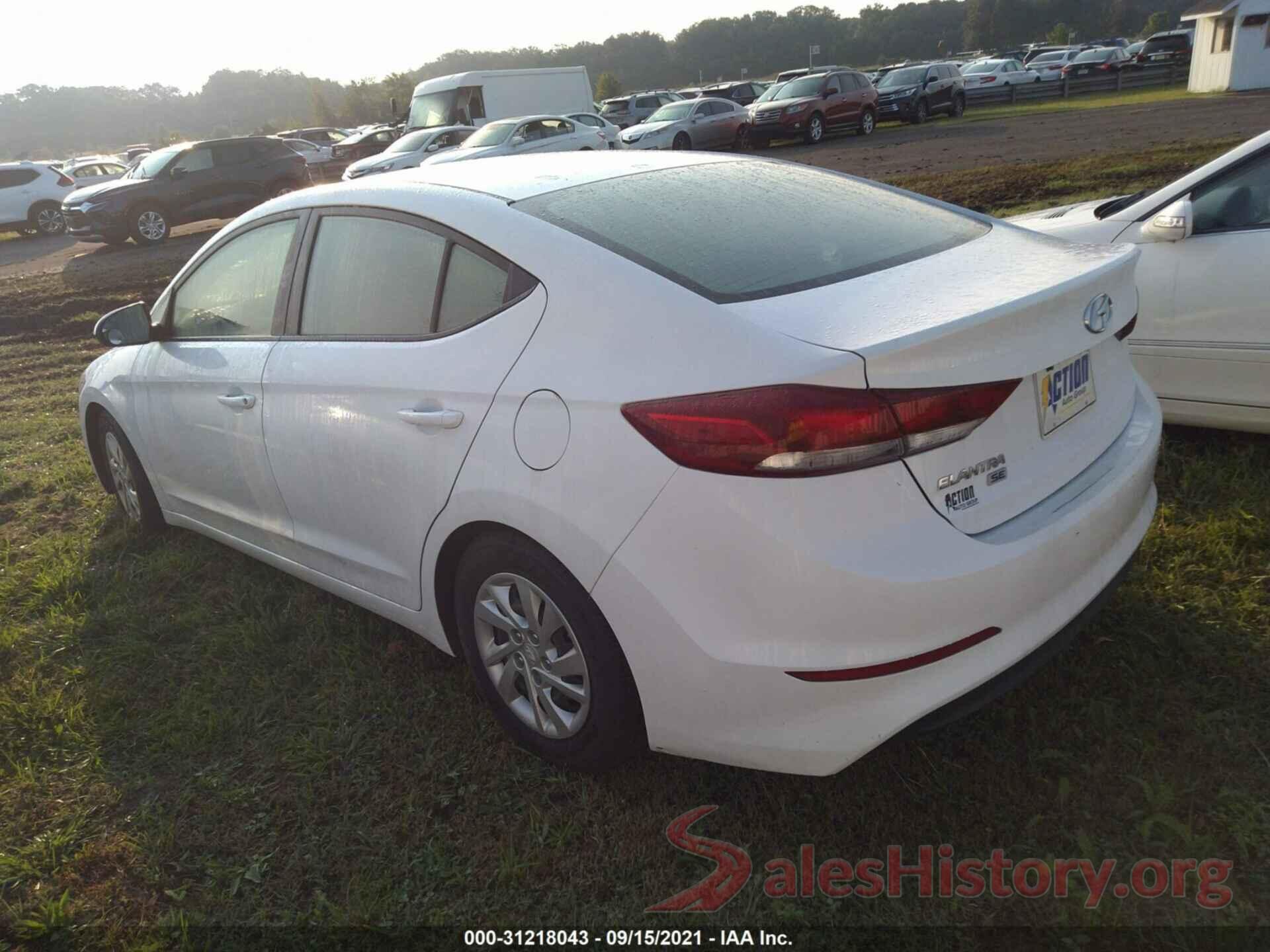 5NPD74LF6JH240422 2018 HYUNDAI ELANTRA