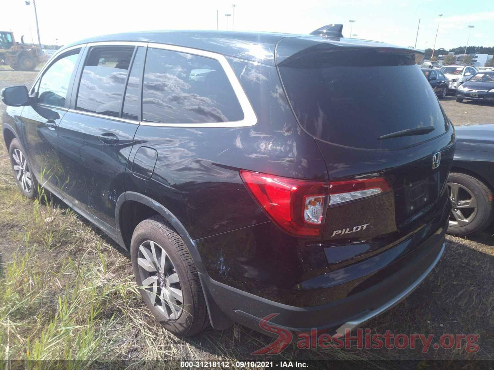 5FNYF6H38KB074614 2019 HONDA PILOT