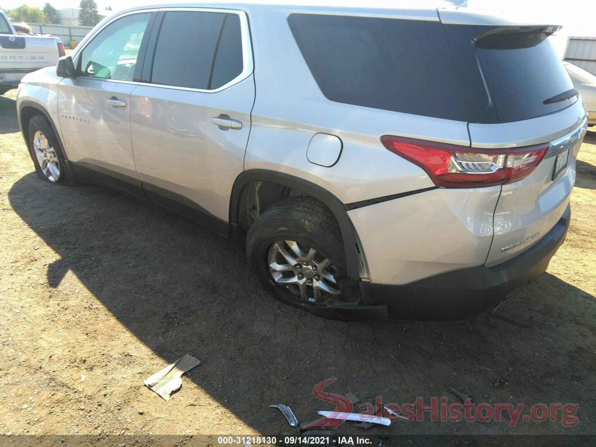 1GNEVFKW5LJ297476 2020 CHEVROLET TRAVERSE