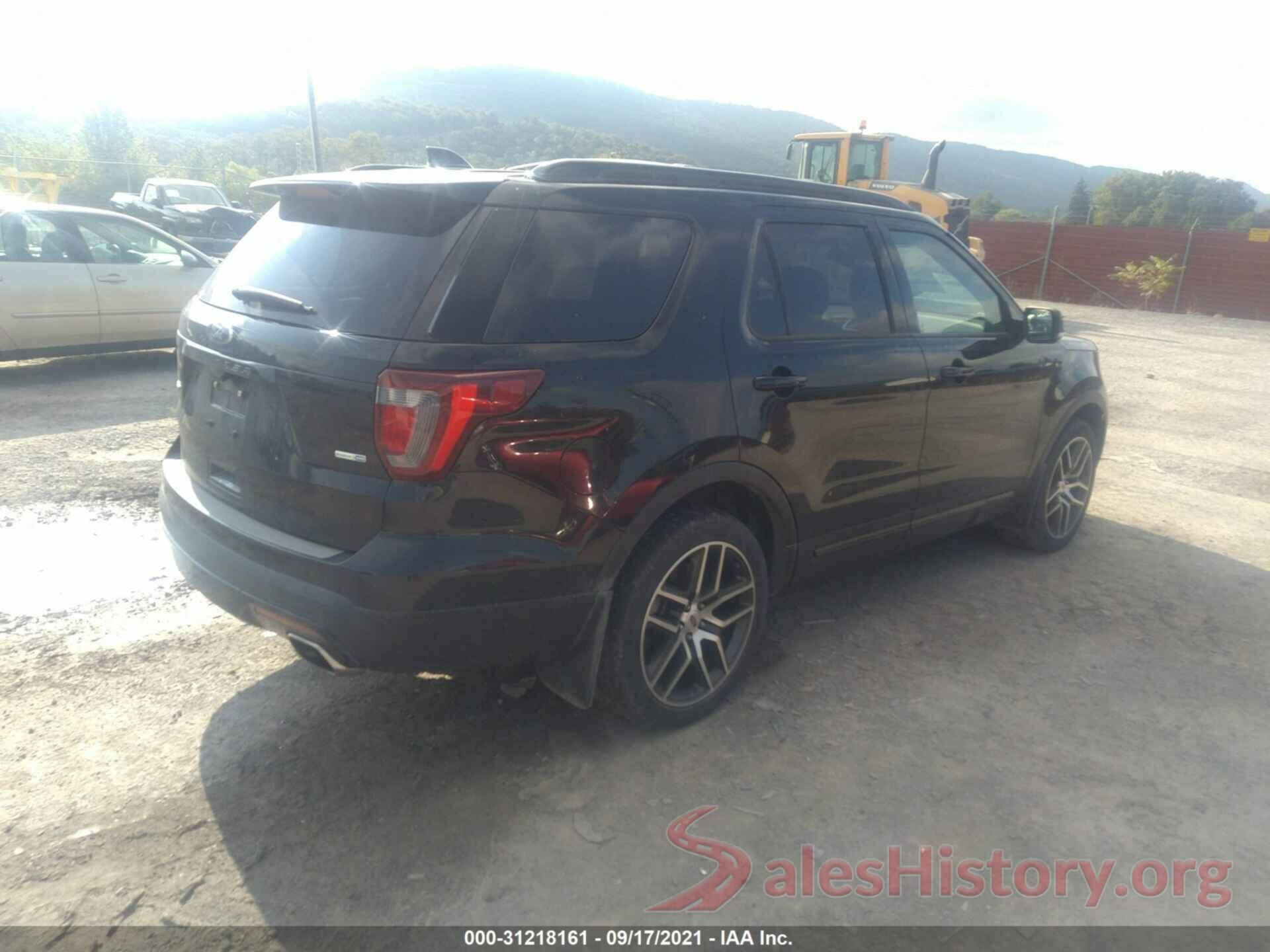 1FM5K8GT0HGC58743 2017 FORD EXPLORER