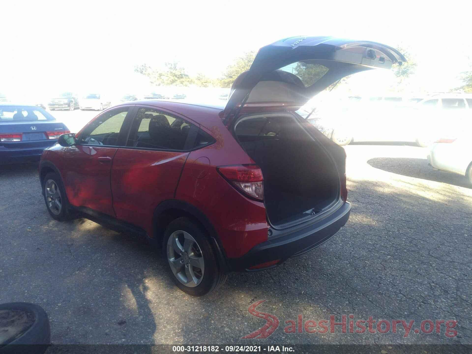 3CZRU6H31HG700589 2017 HONDA HR-V