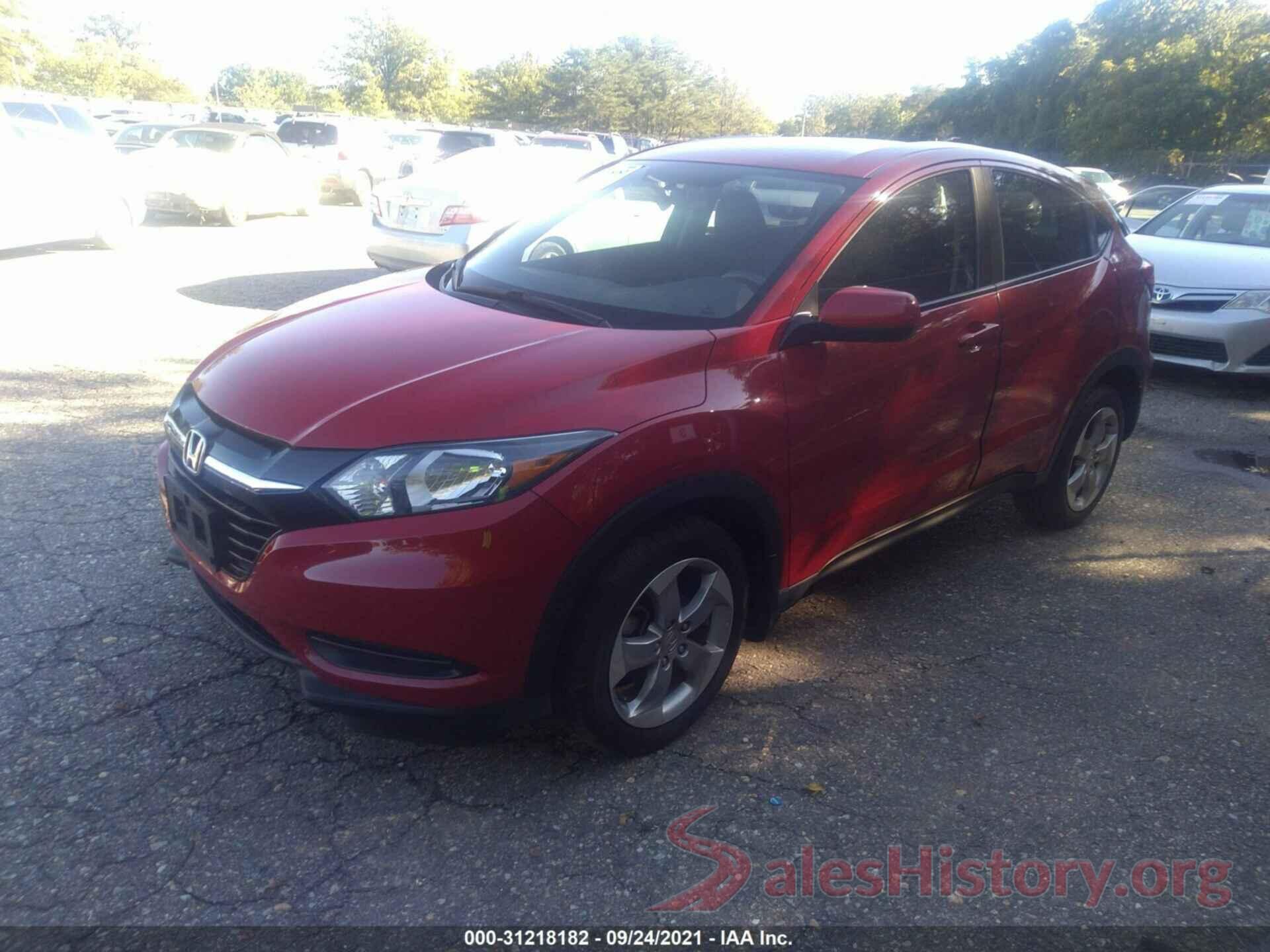 3CZRU6H31HG700589 2017 HONDA HR-V