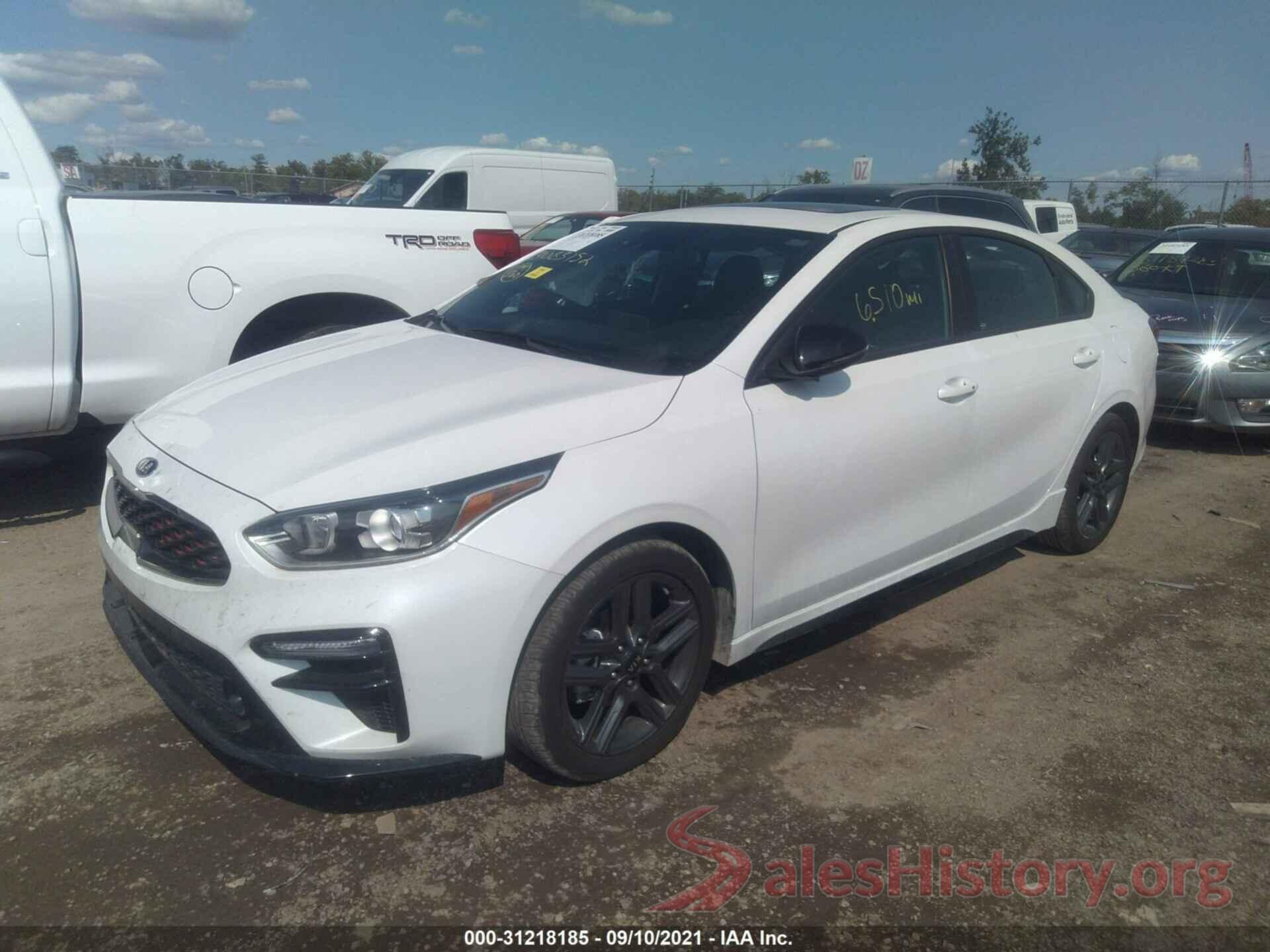 3KPF34AD7ME357778 2021 KIA FORTE