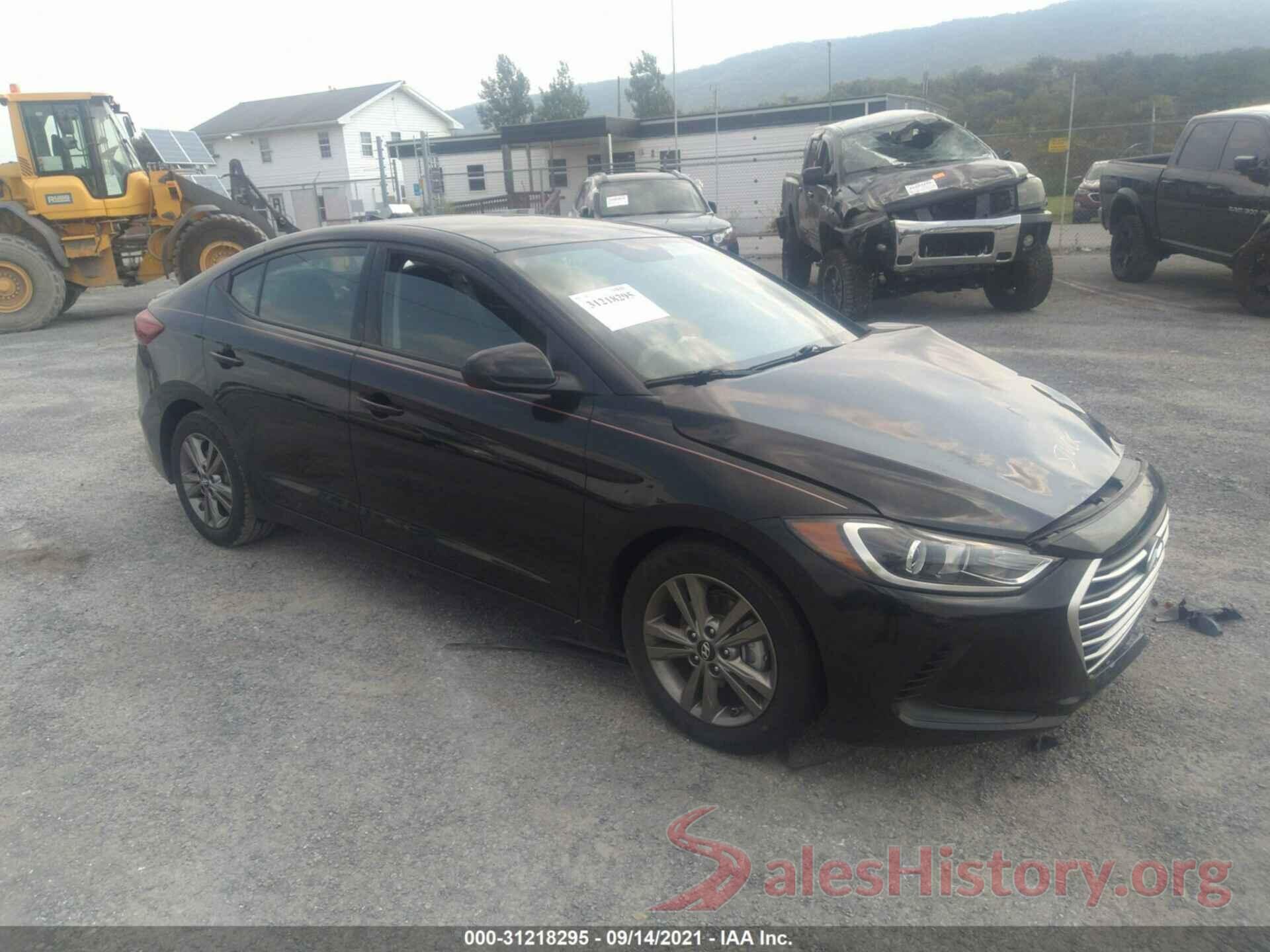 5NPD84LF3JH385950 2018 HYUNDAI ELANTRA