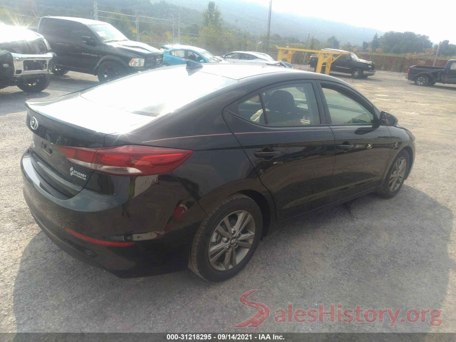 5NPD84LF3JH385950 2018 HYUNDAI ELANTRA