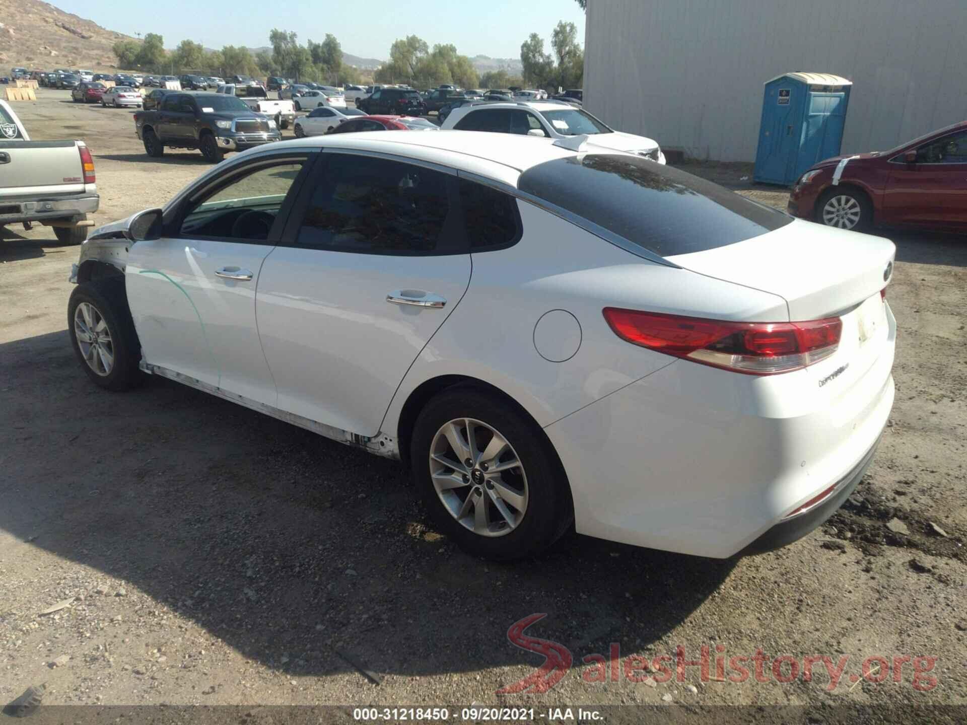 5XXGT4L32JG249970 2018 KIA OPTIMA