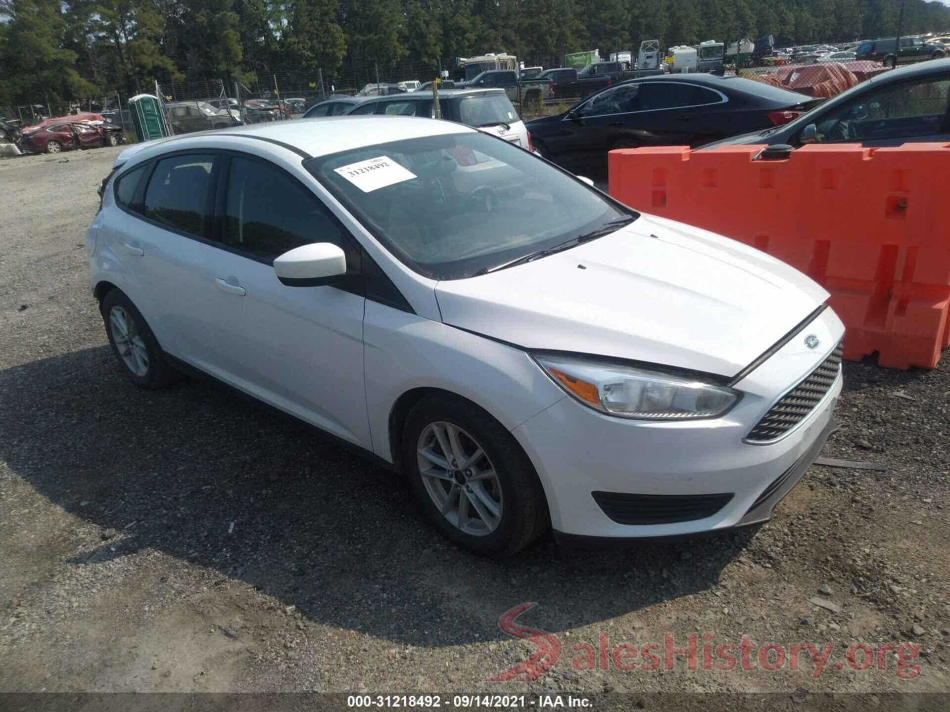 1FADP3K20JL272292 2018 FORD FOCUS