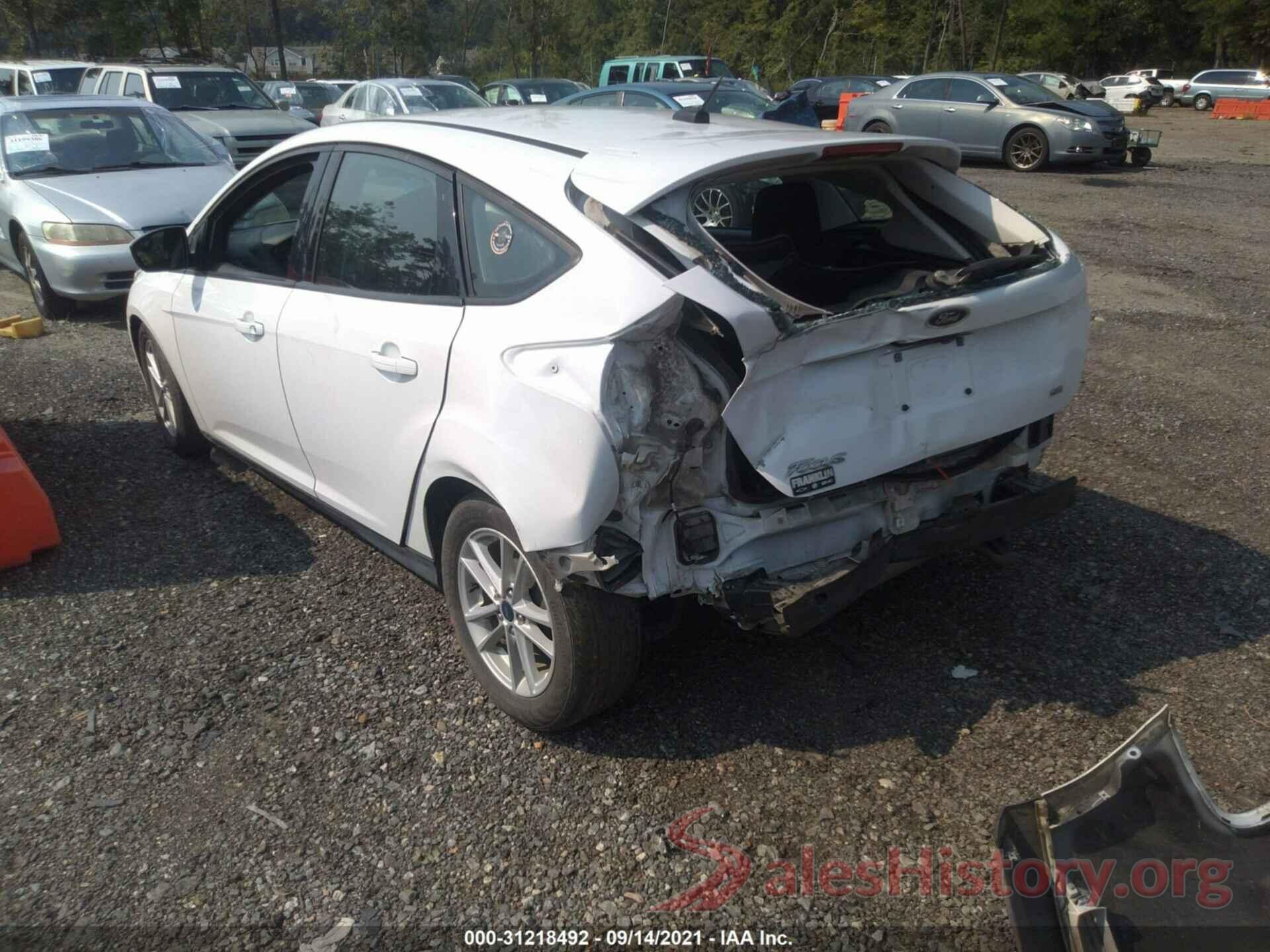 1FADP3K20JL272292 2018 FORD FOCUS