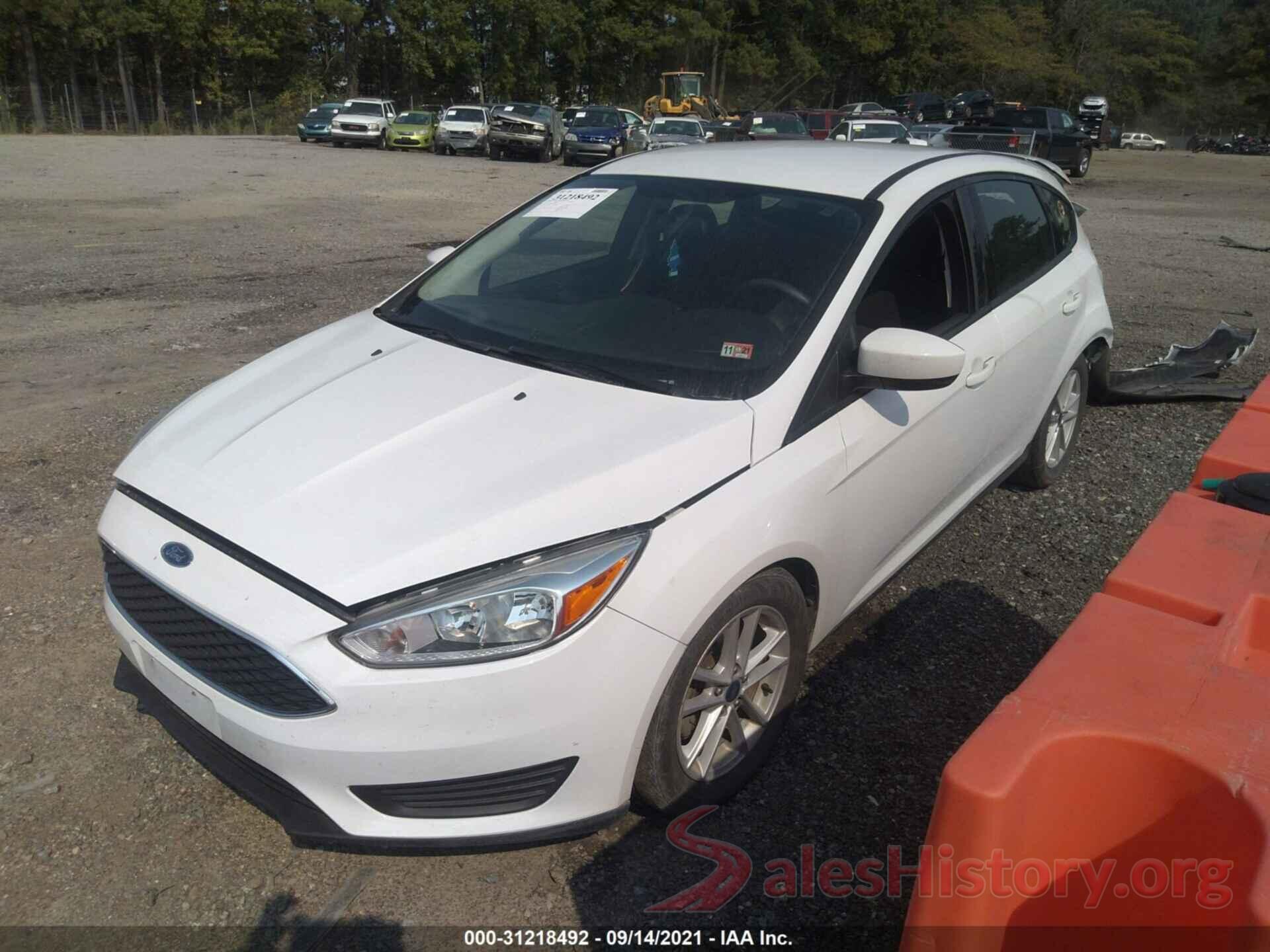 1FADP3K20JL272292 2018 FORD FOCUS