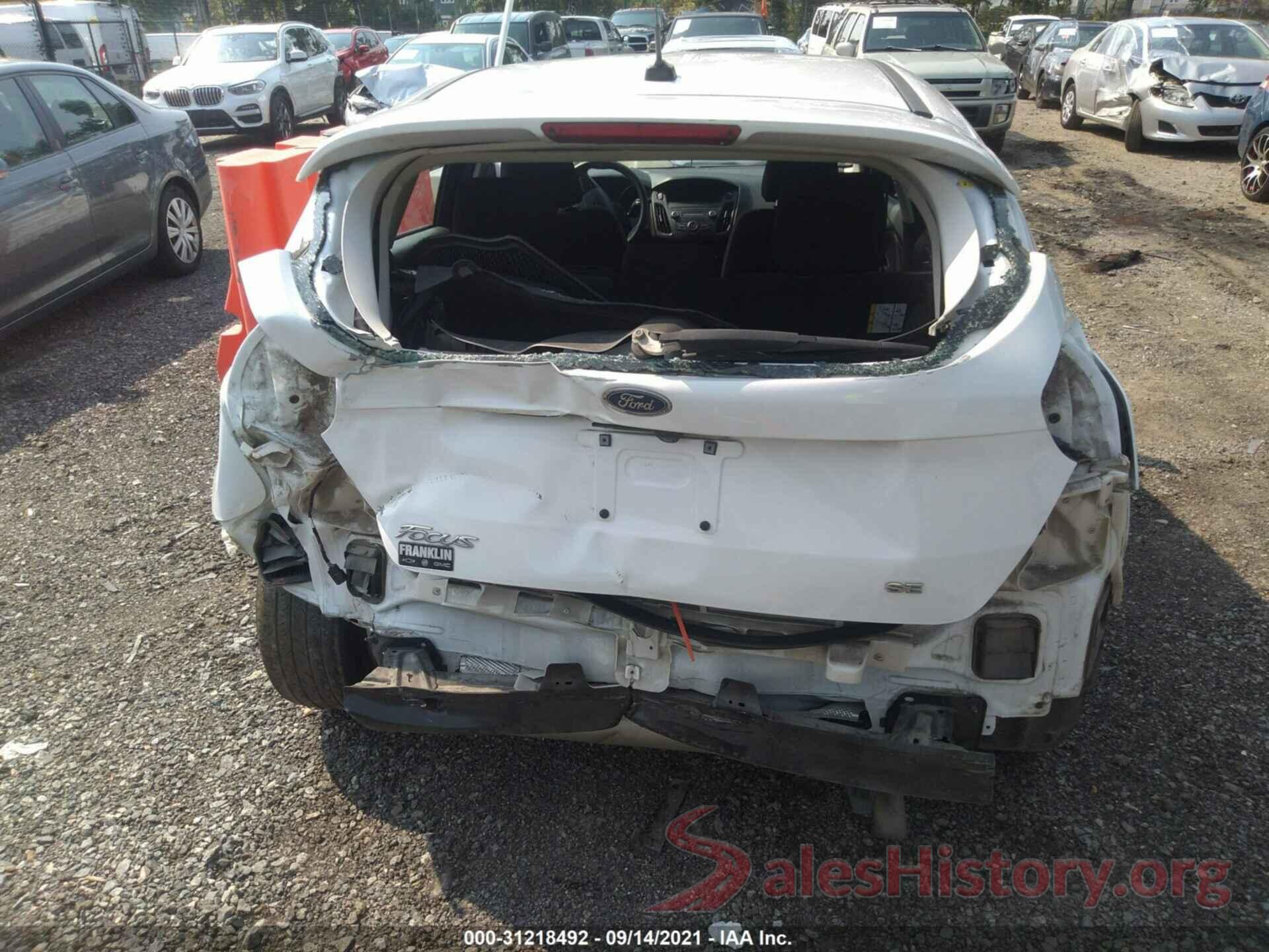 1FADP3K20JL272292 2018 FORD FOCUS