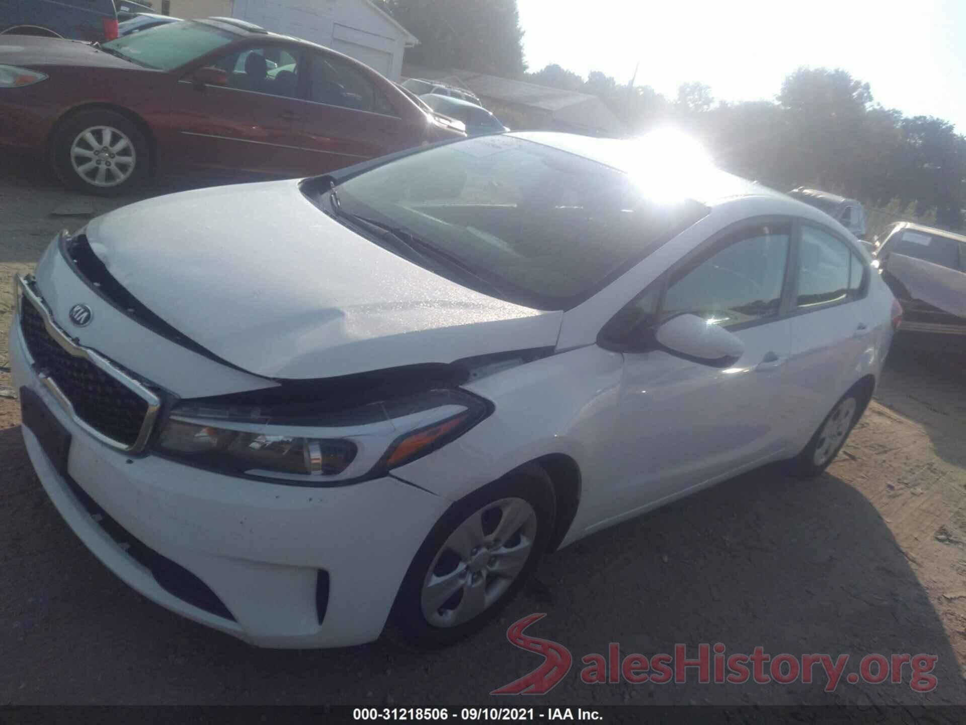 3KPFK4A73JE220426 2018 KIA FORTE