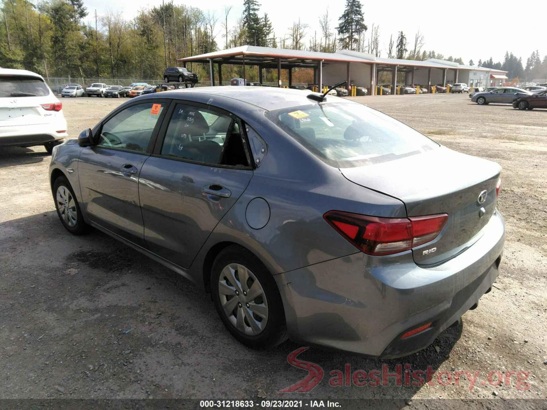 3KPA24AB5KE227085 2019 KIA RIO