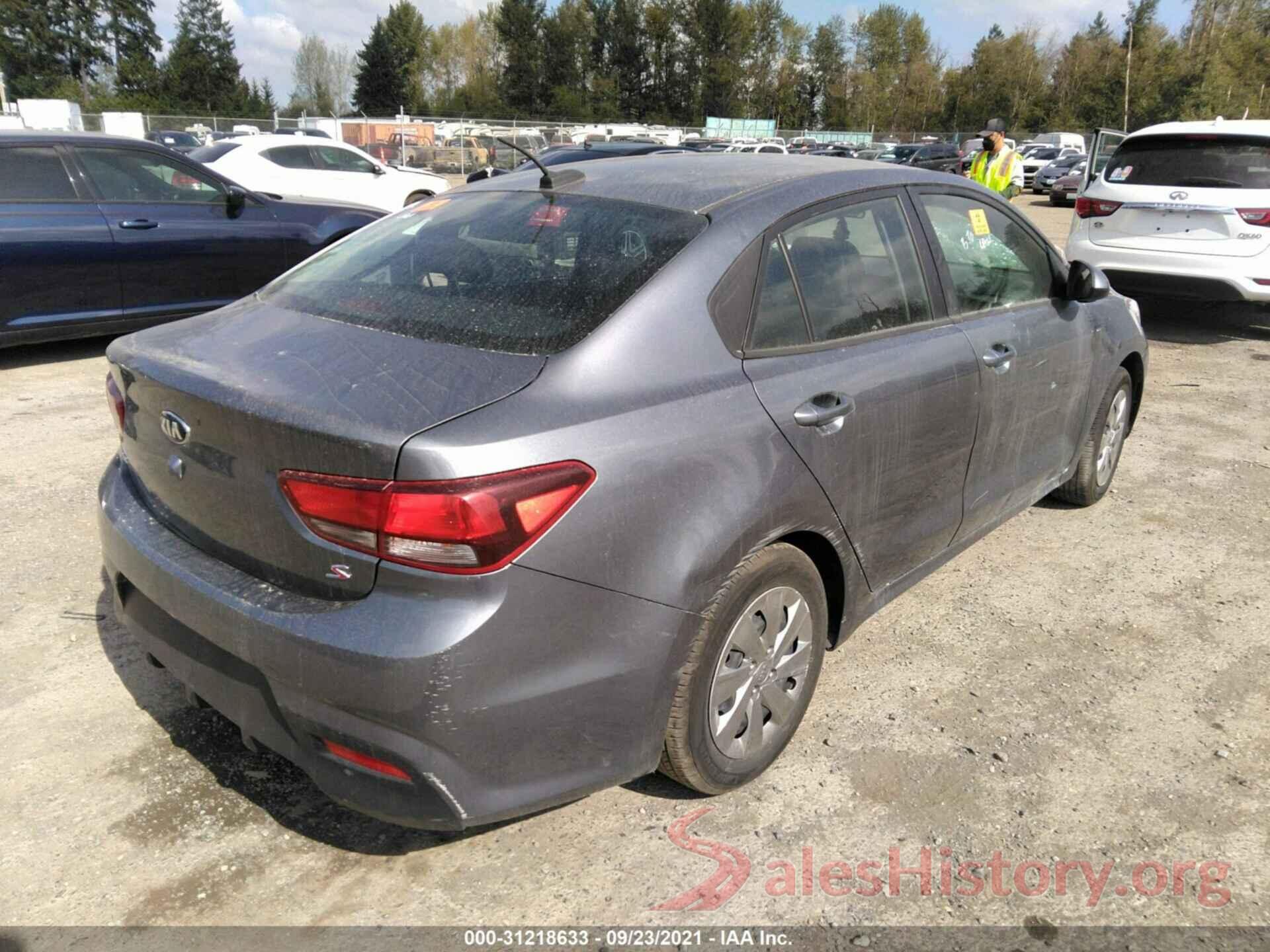 3KPA24AB5KE227085 2019 KIA RIO