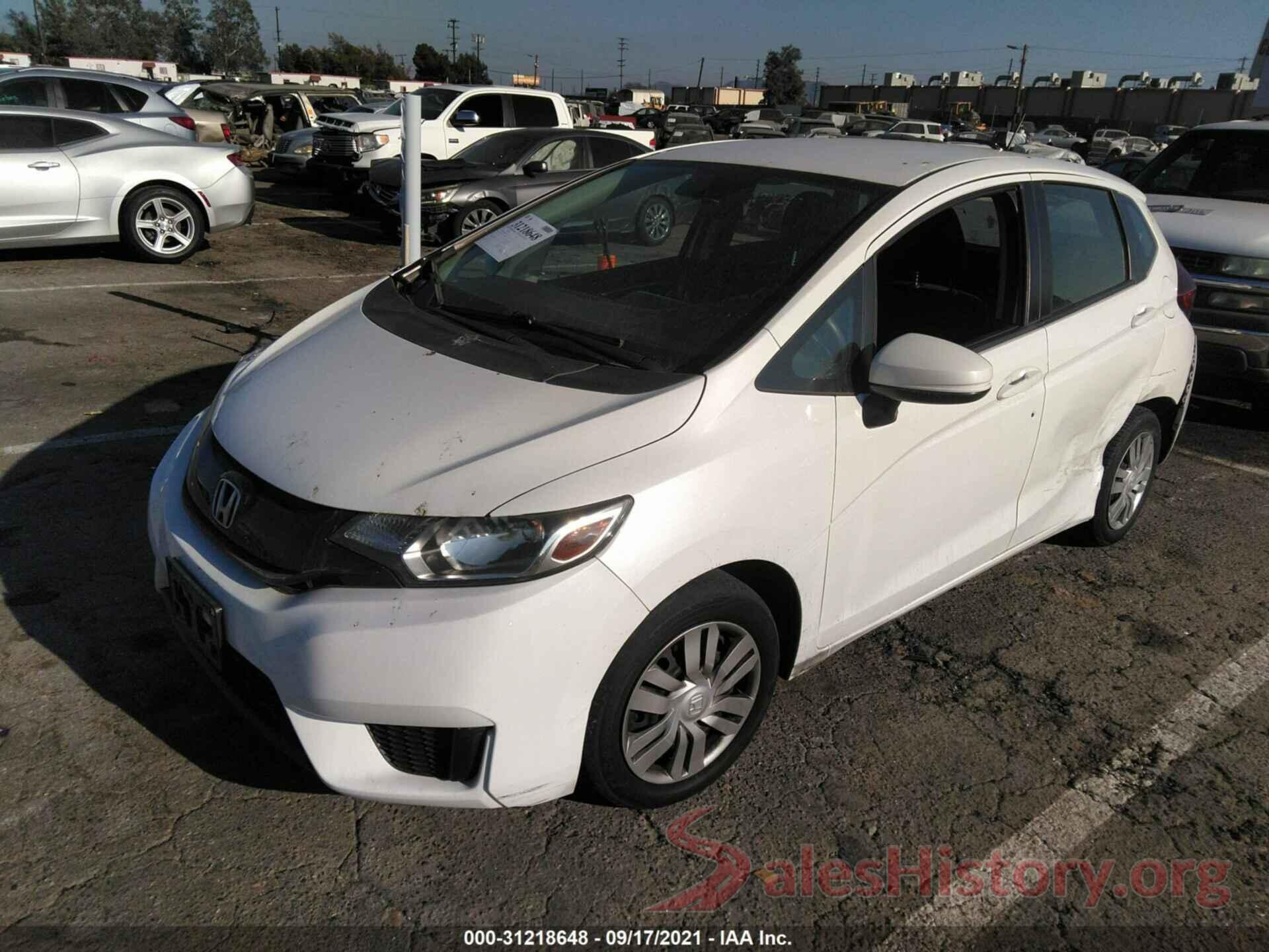 JHMGK5H51GX006931 2016 HONDA FIT