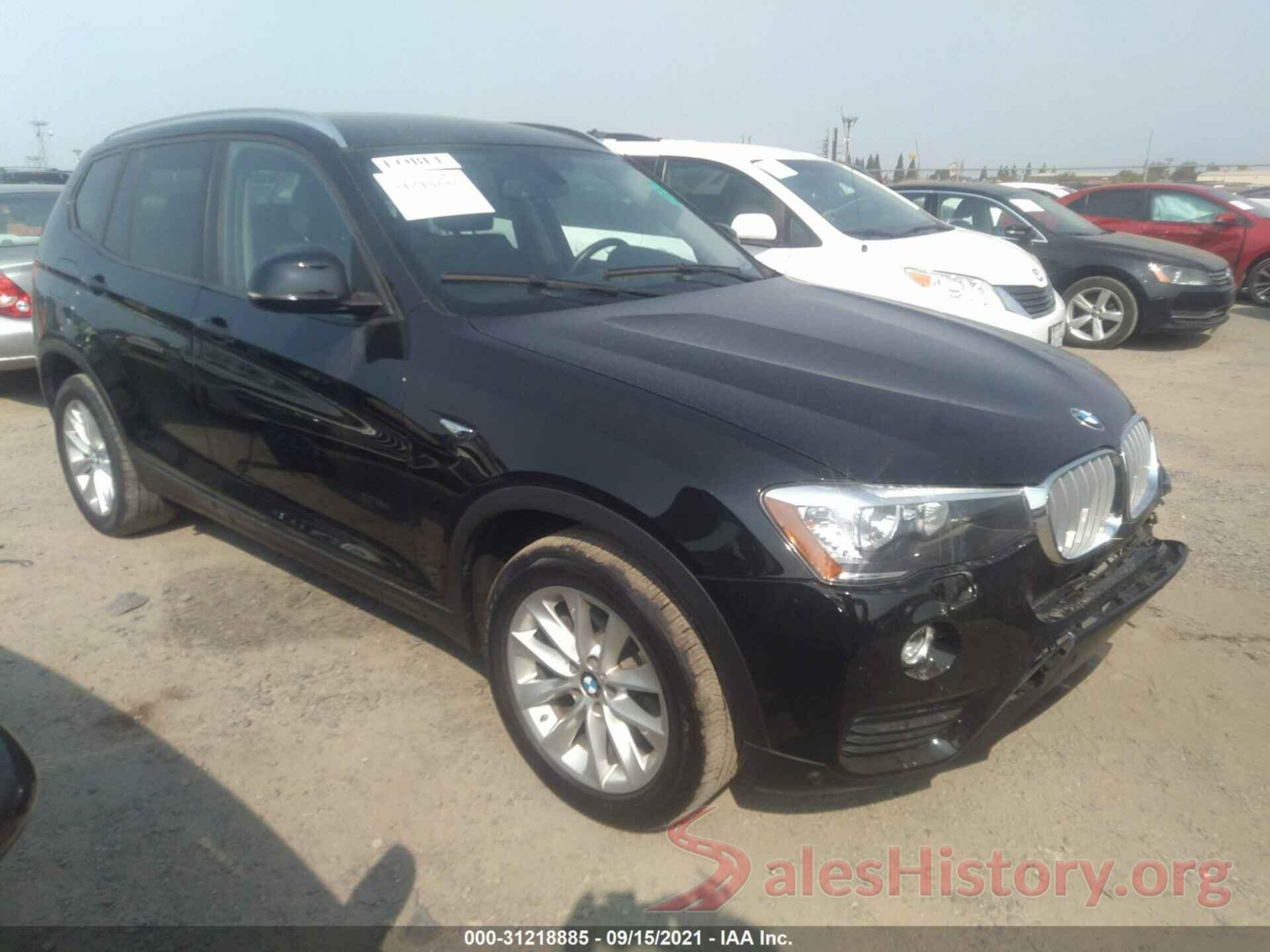 5UXWZ7C32H0V86614 2017 BMW X3