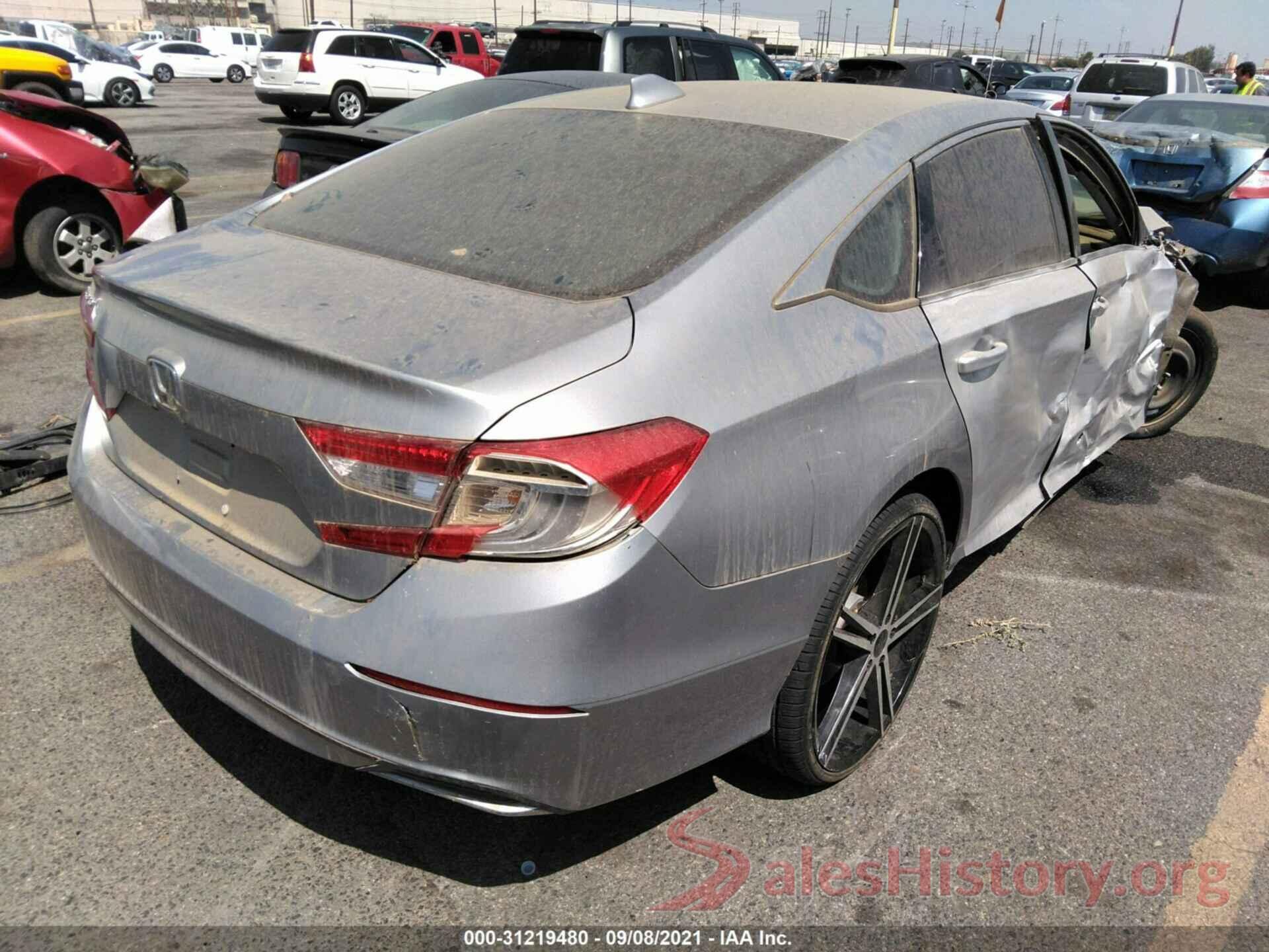 1HGCV1F10KA116978 2019 HONDA ACCORD SEDAN