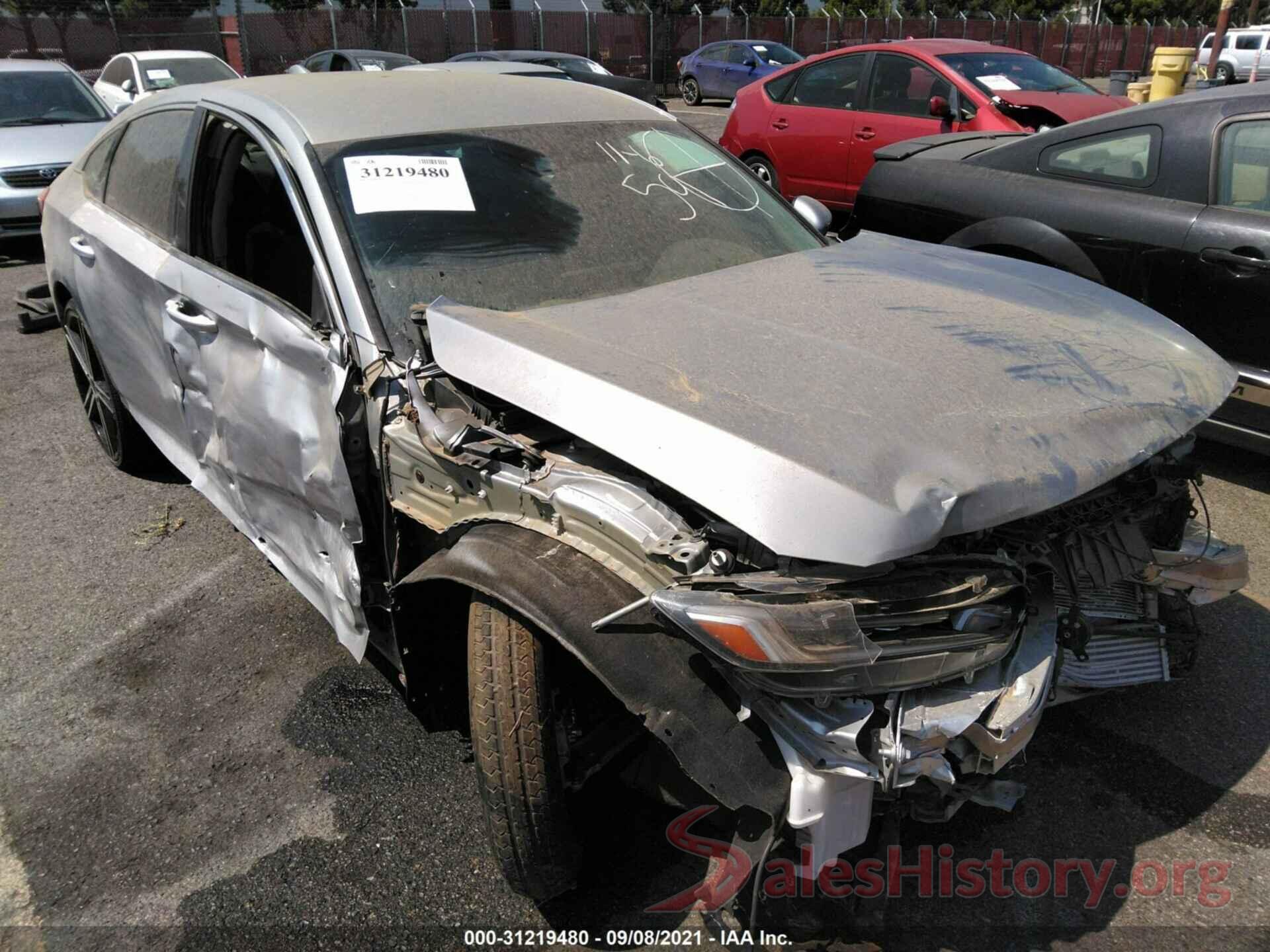 1HGCV1F10KA116978 2019 HONDA ACCORD SEDAN