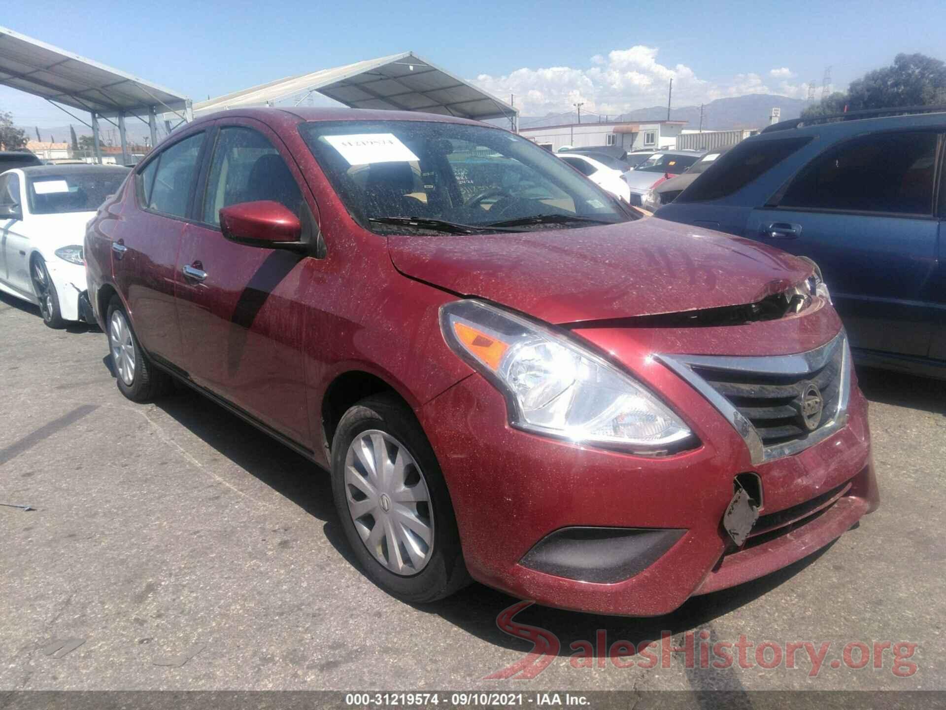 3N1CN7APXGL808228 2016 NISSAN VERSA