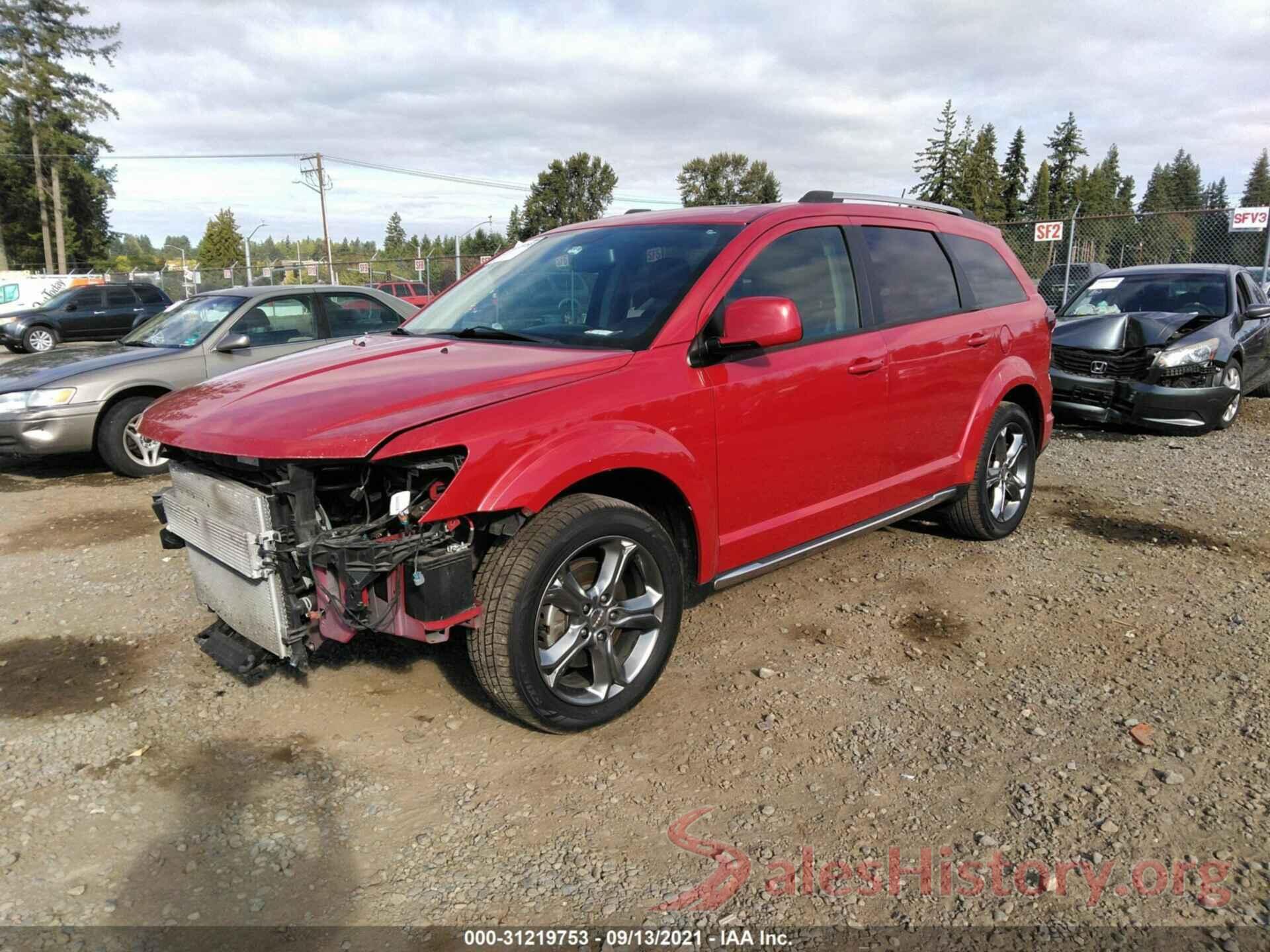 3C4PDCGG5HT617691 2017 DODGE JOURNEY