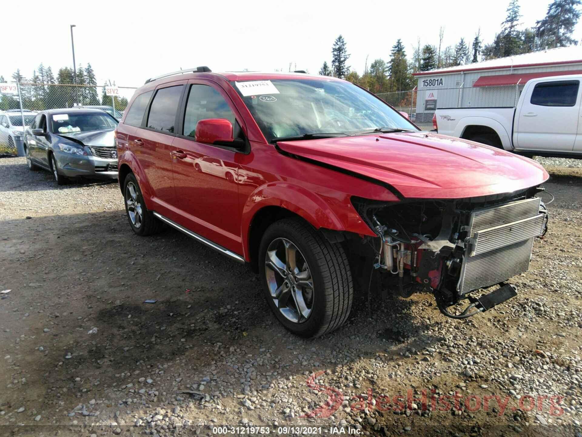 3C4PDCGG5HT617691 2017 DODGE JOURNEY