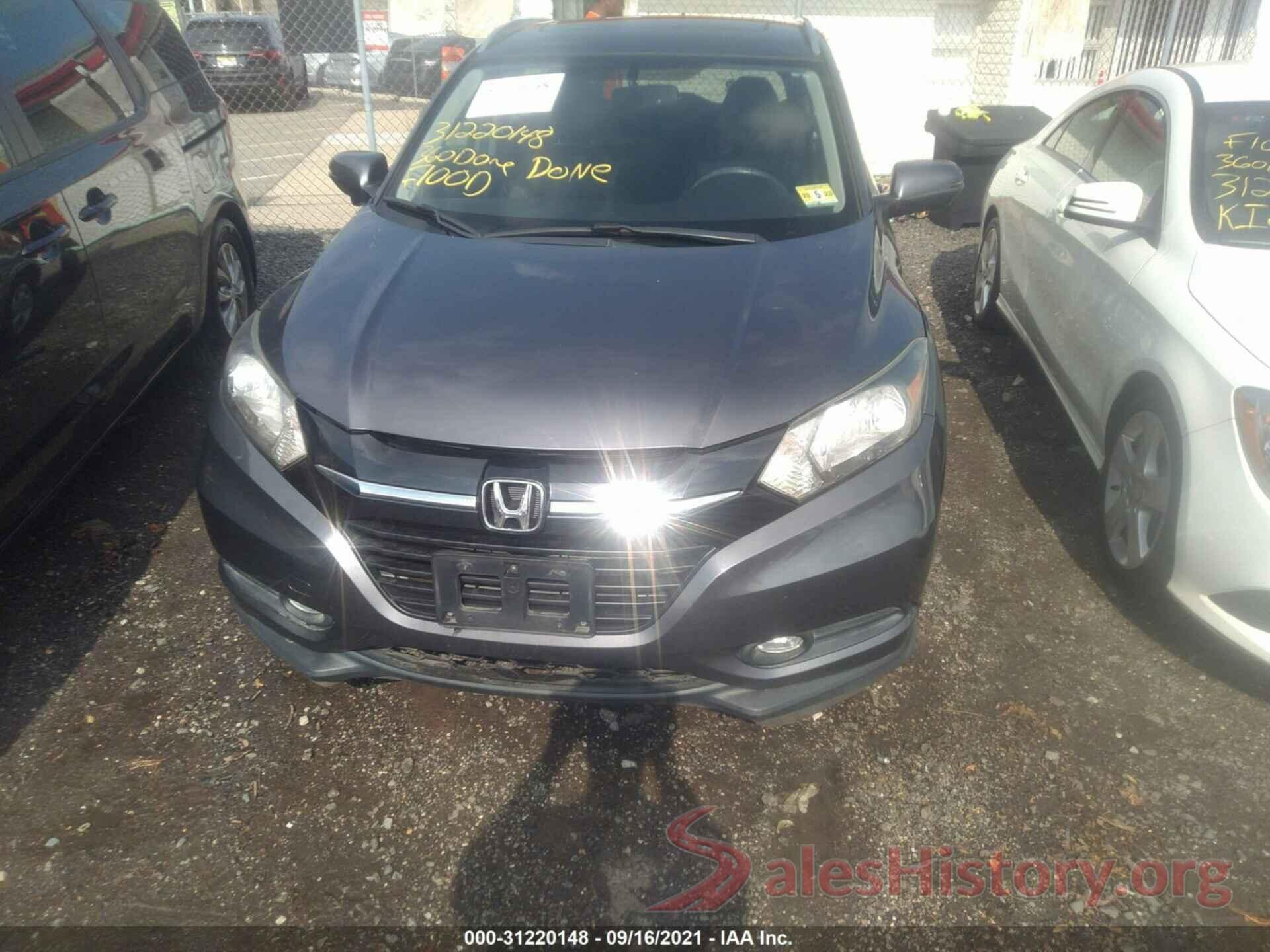 3CZRU6H74GM701576 2016 HONDA HR-V