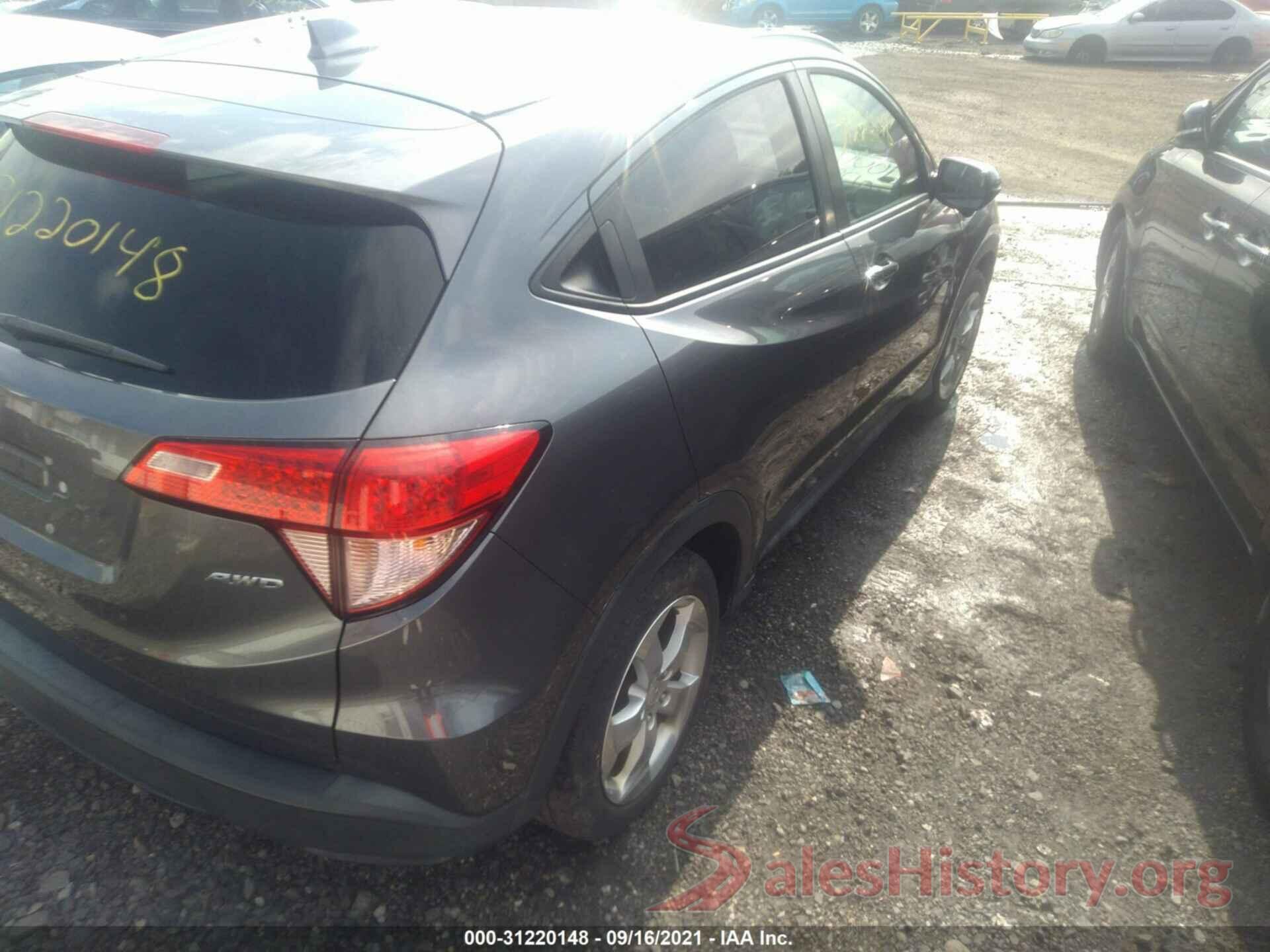 3CZRU6H74GM701576 2016 HONDA HR-V