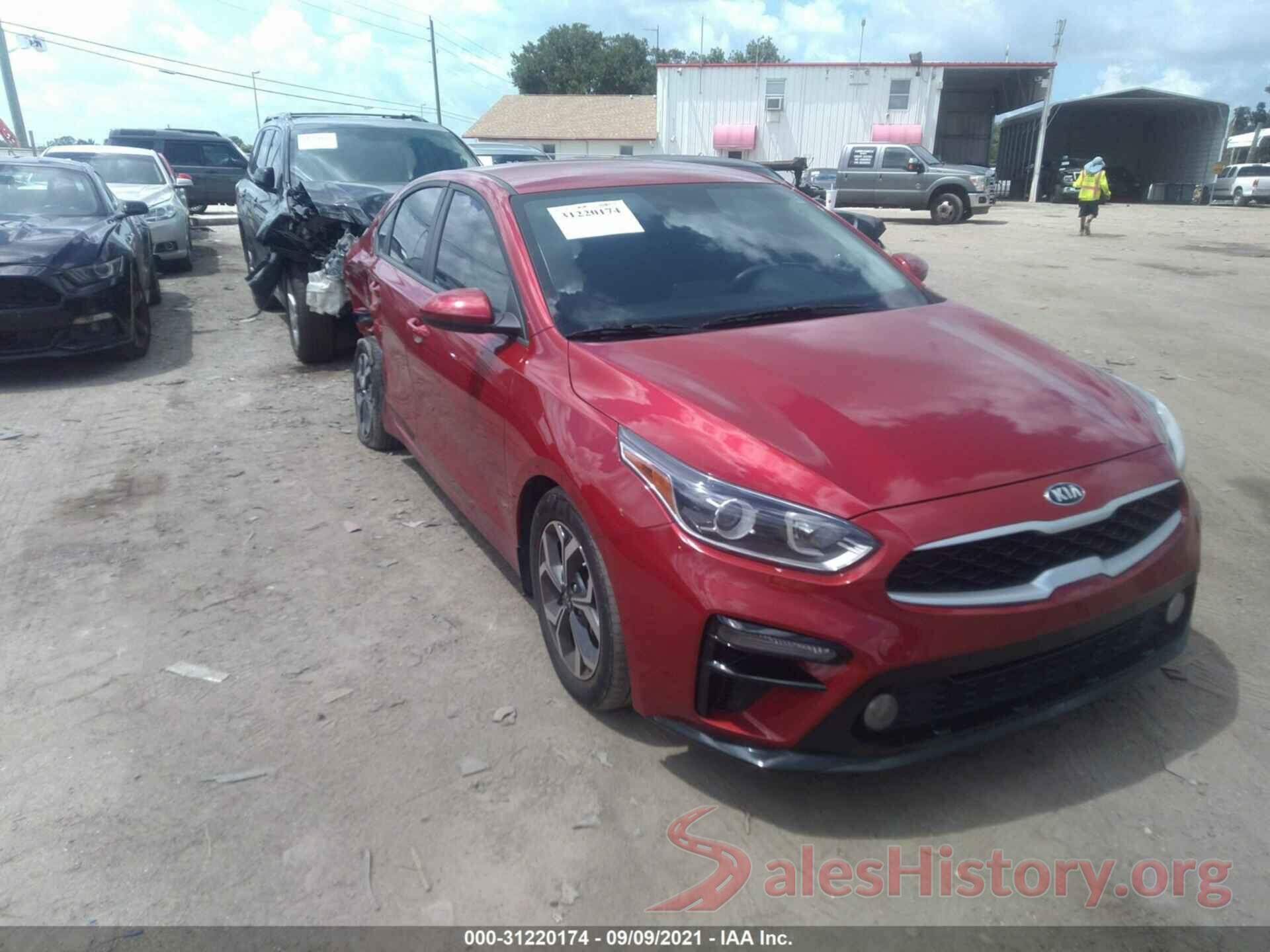 3KPF24AD3LE170524 2020 KIA FORTE